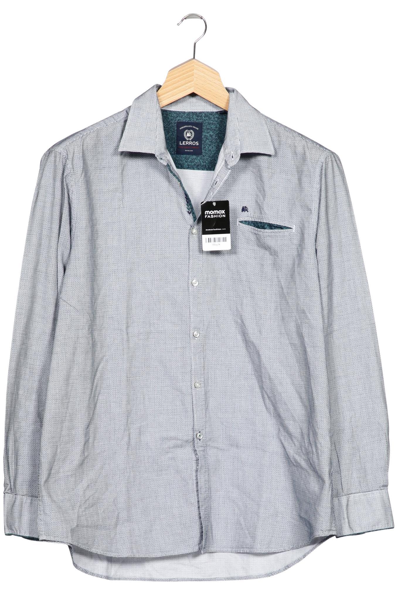 

Lerros Herren Hemd, hellblau, Gr. 56