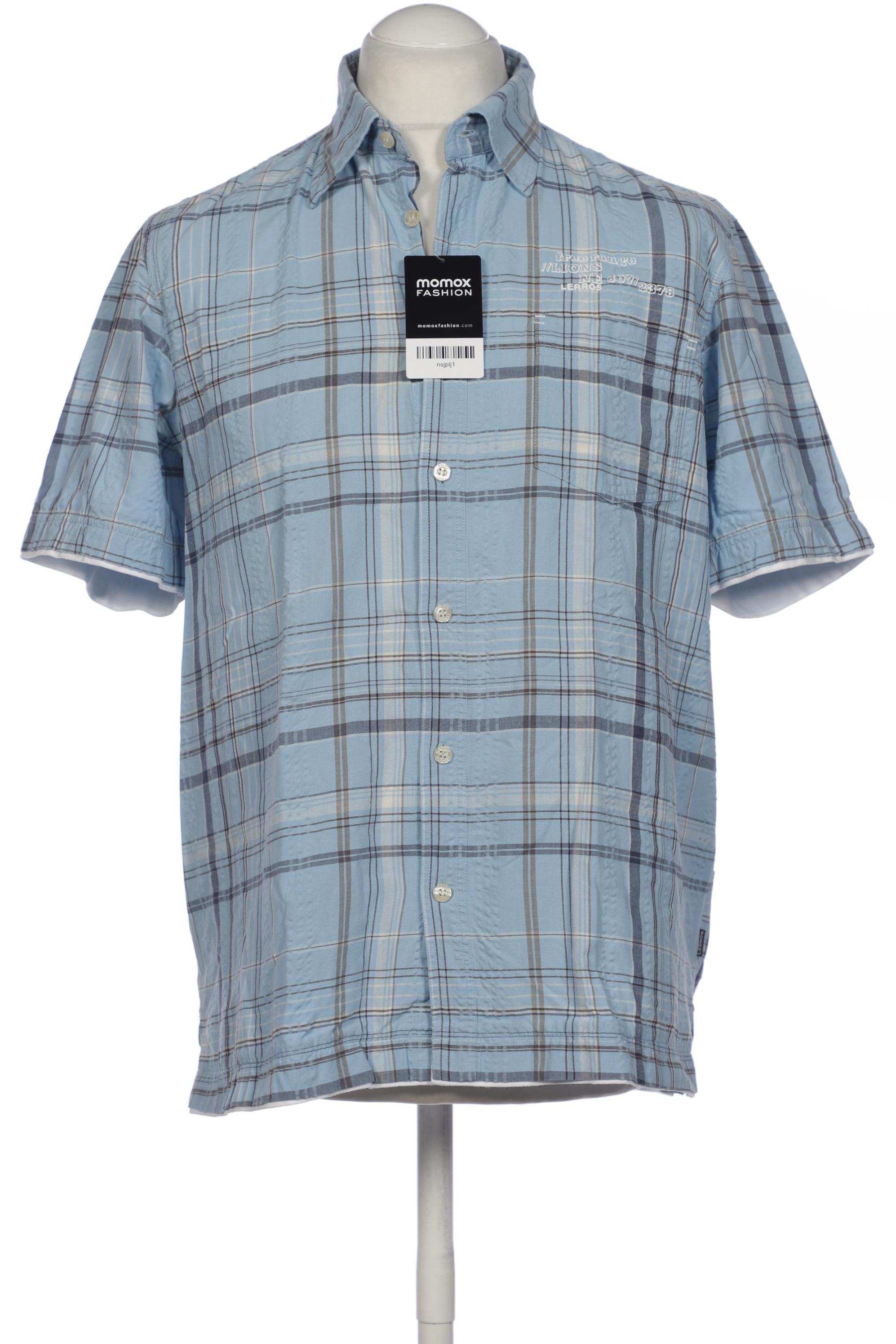 

Lerros Herren Hemd, hellblau, Gr. 52