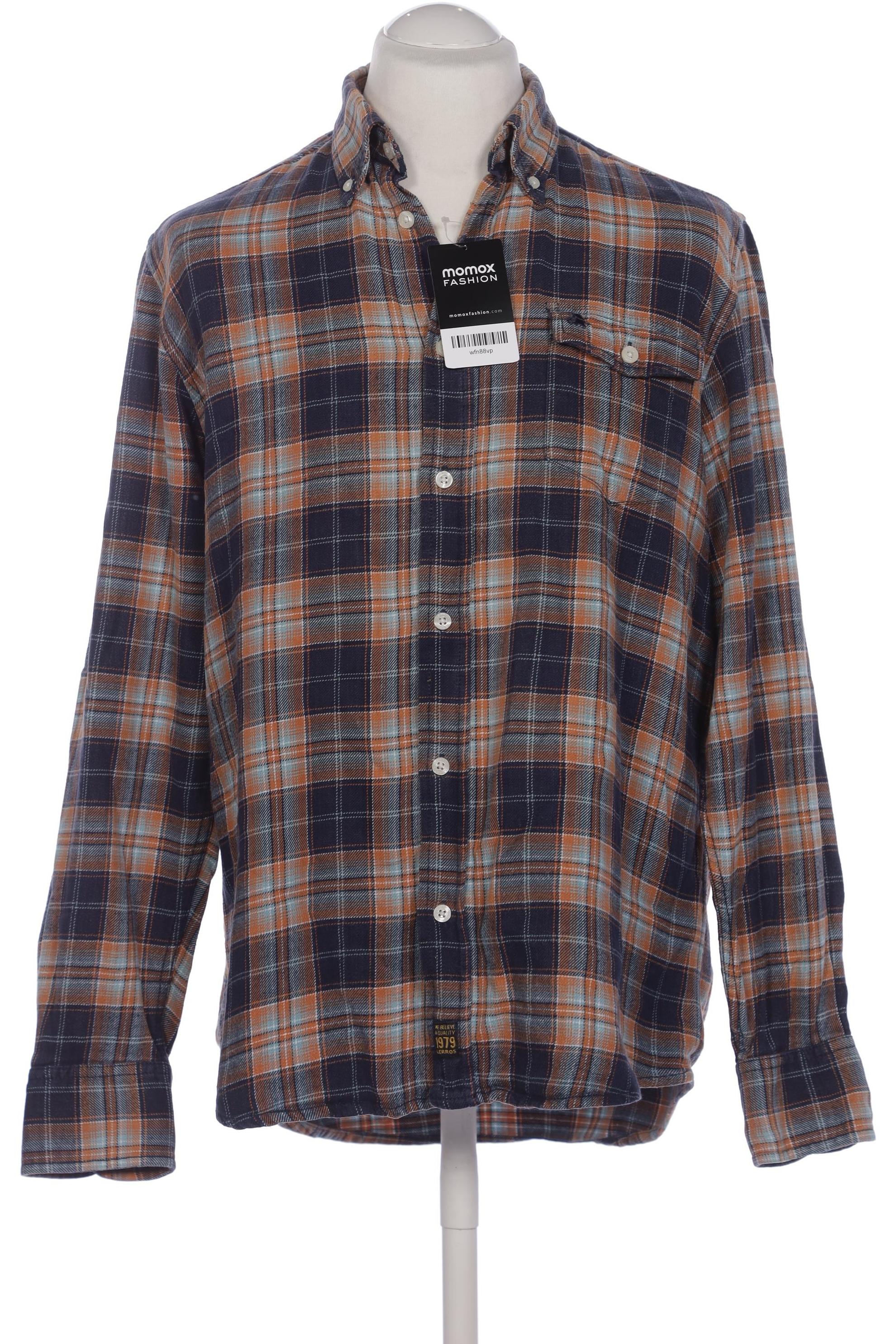 

Lerros Herren Hemd, marineblau, Gr. 52
