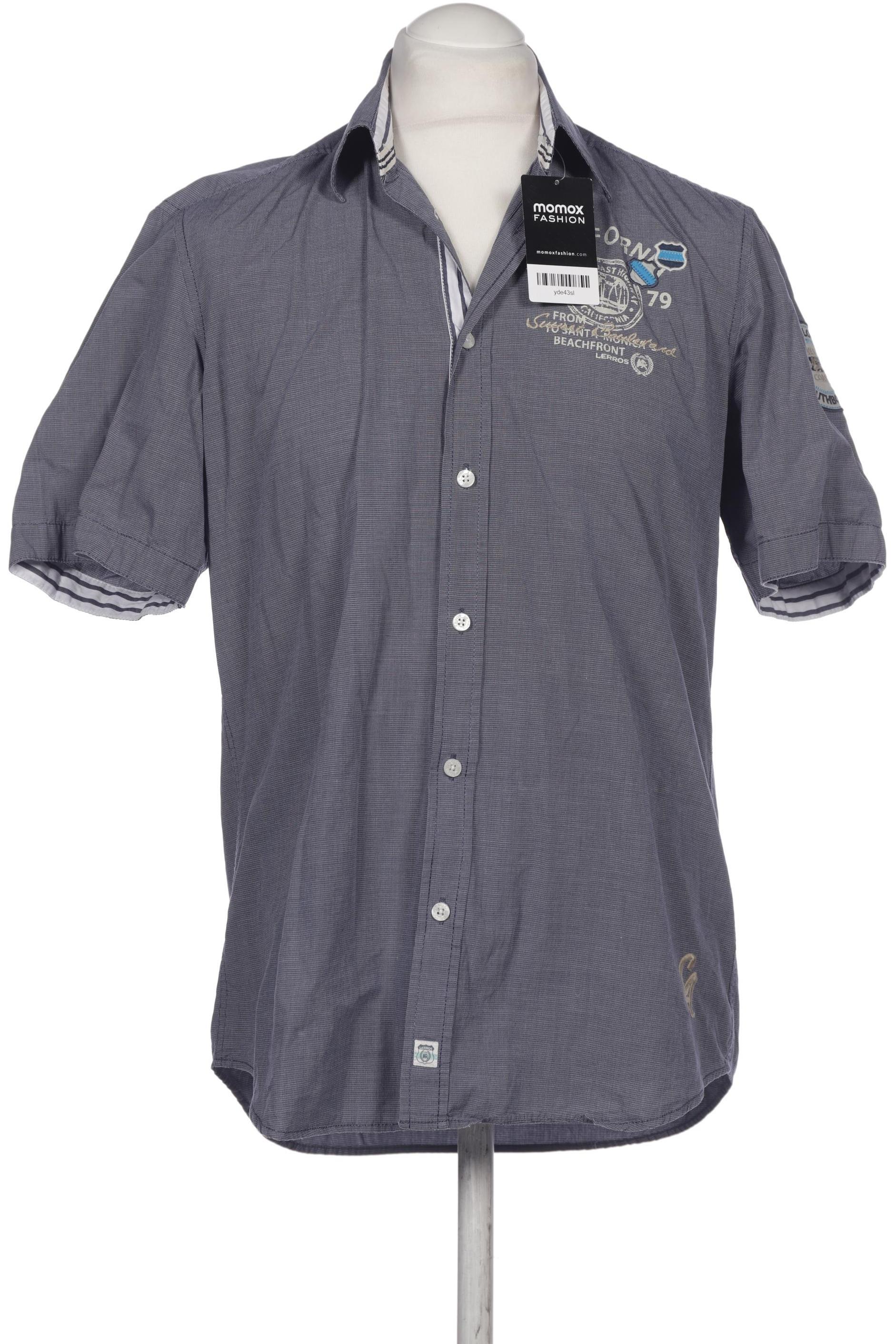

Lerros Herren Hemd, marineblau
