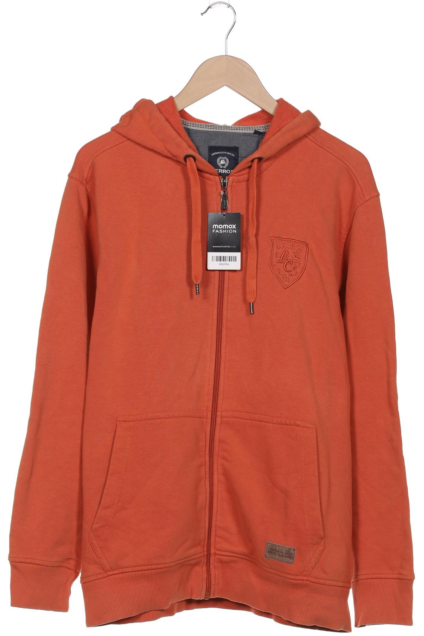 

Lerros Herren Kapuzenpullover, orange, Gr. 54
