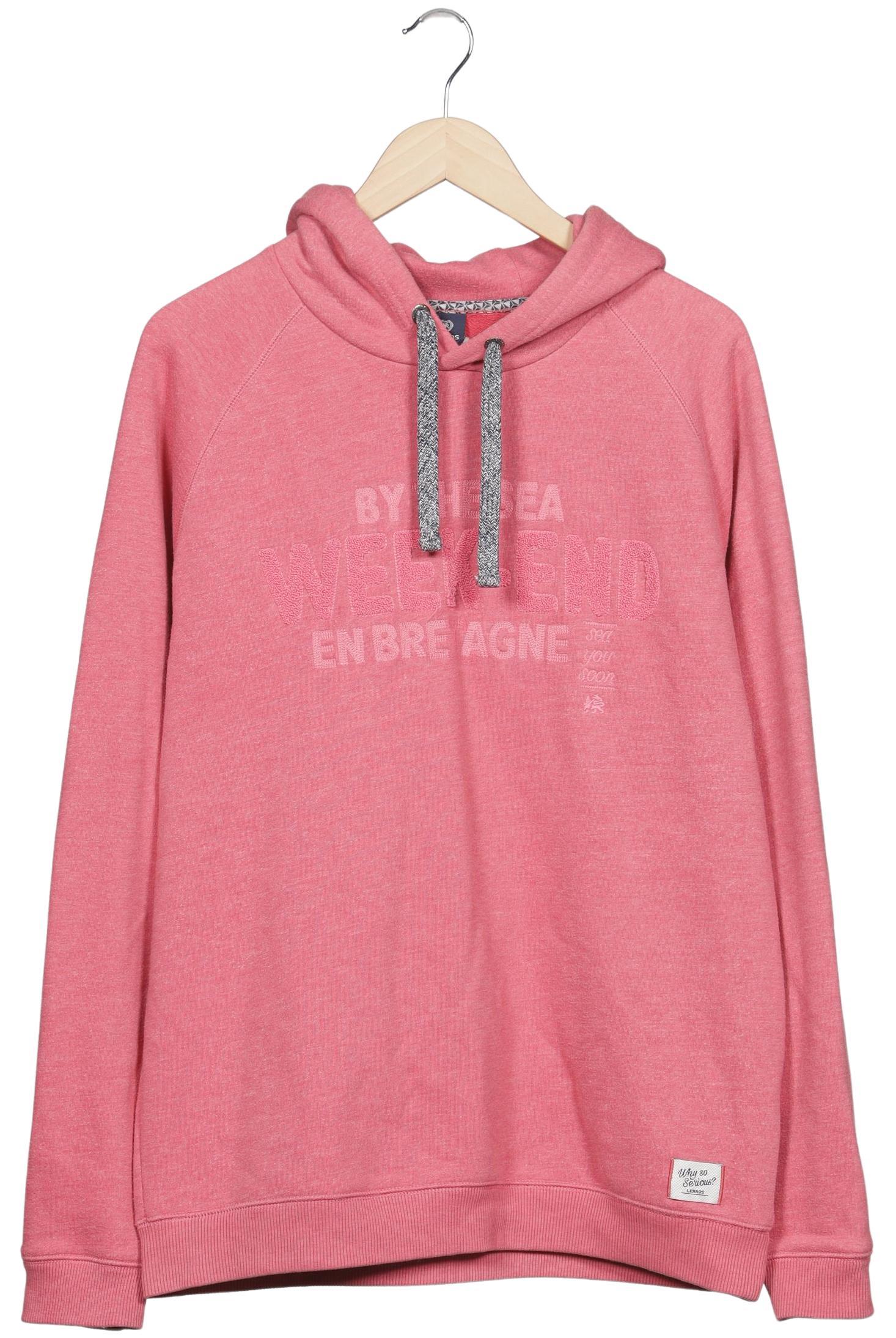 Thumbnail - Lerros Herren Kapuzenpullover, pink, Gr. 54