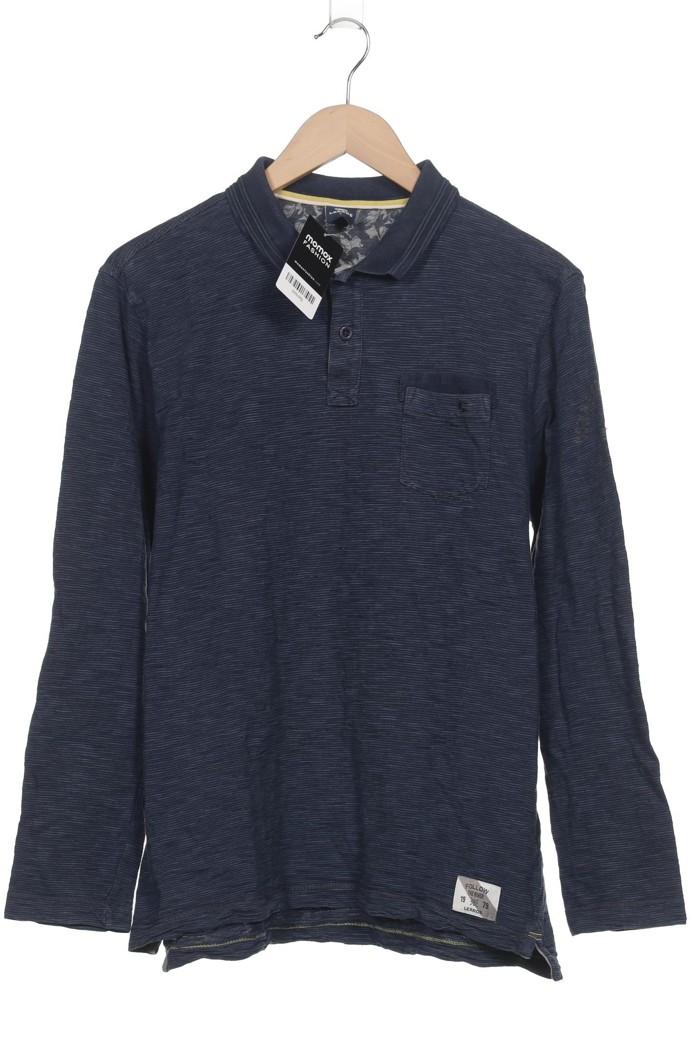 

Lerros Herren Langarmshirt, marineblau, Gr. 52