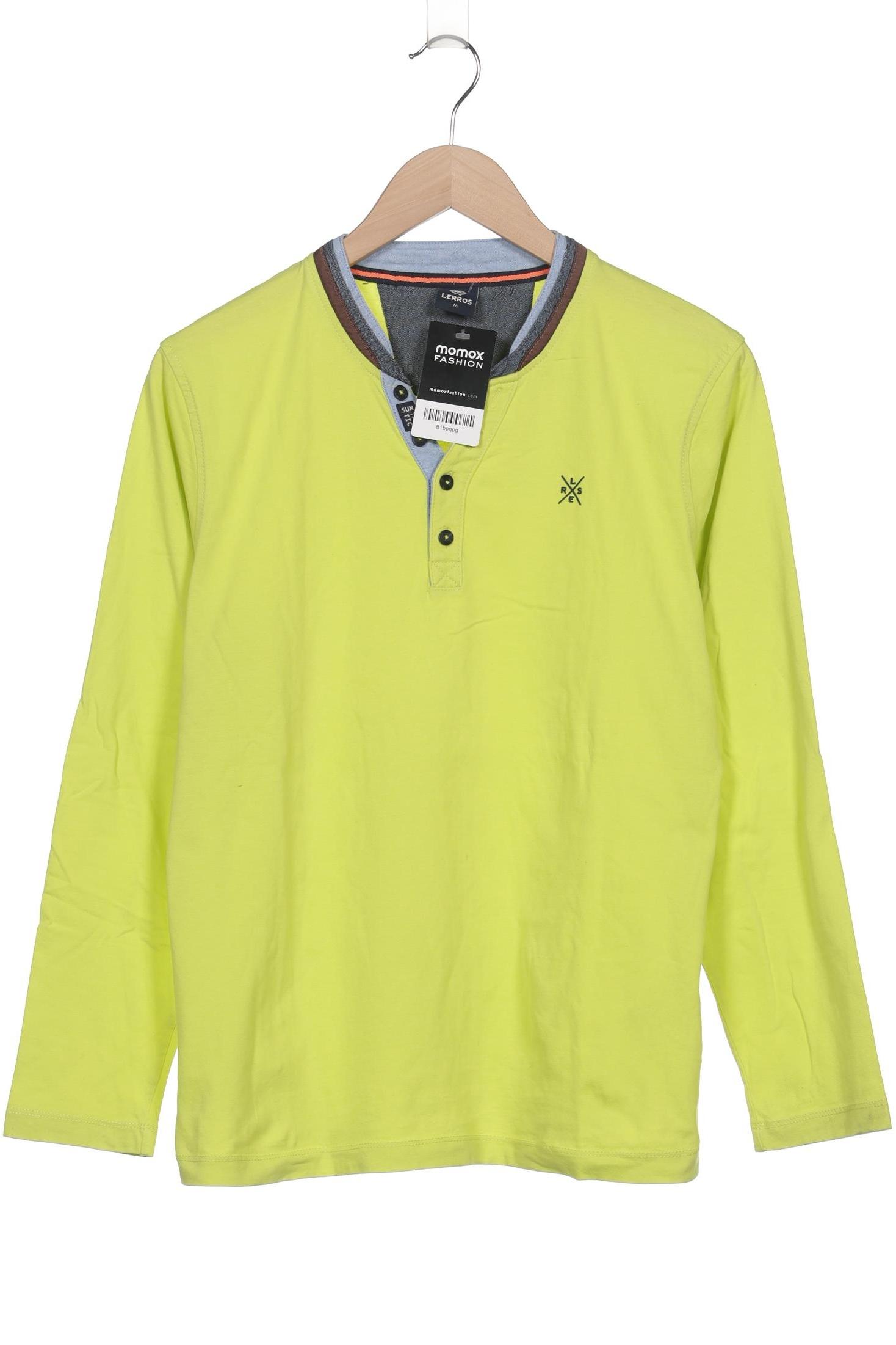 

Lerros Herren Langarmshirt, hellgrün, Gr. 48