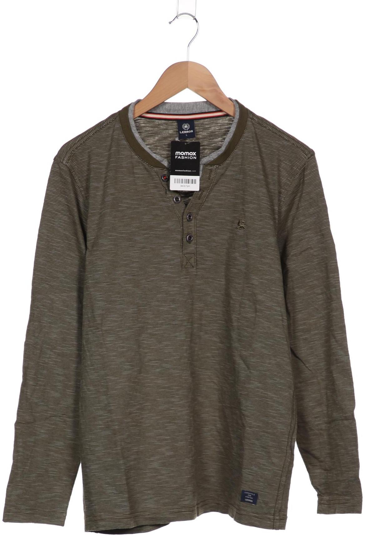 

Lerros Herren Langarmshirt, grün