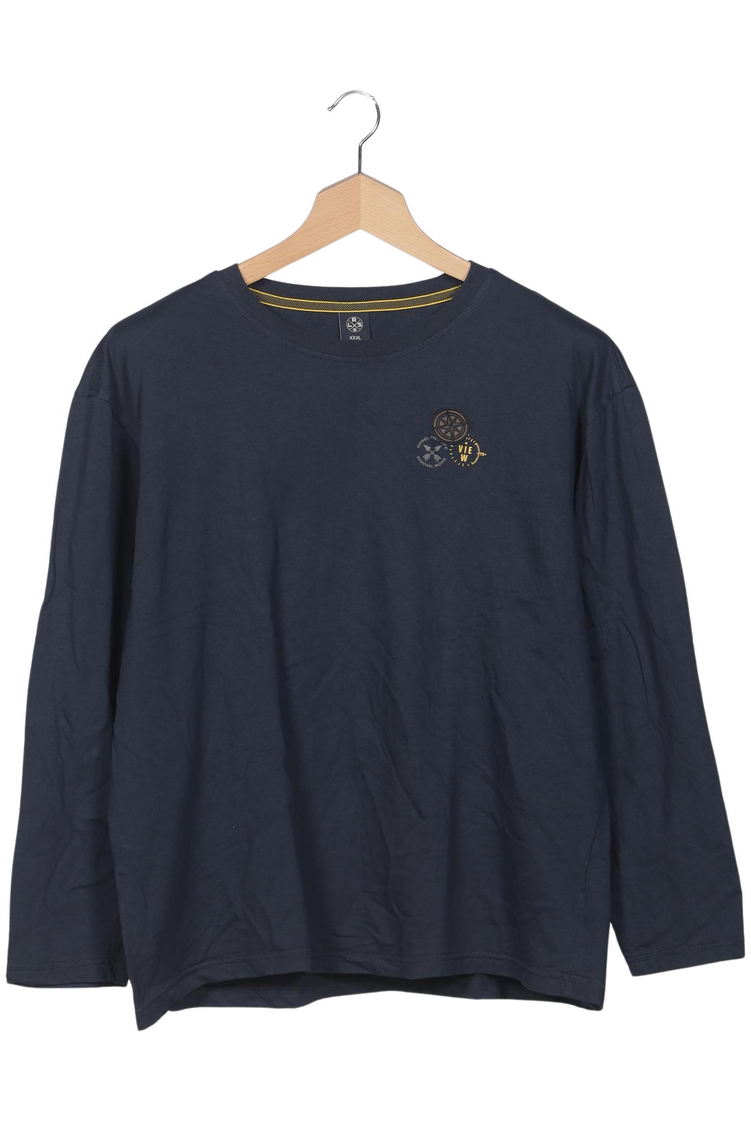 Thumbnail - Lerros Herren Langarmshirt, marineblau, Gr. 58