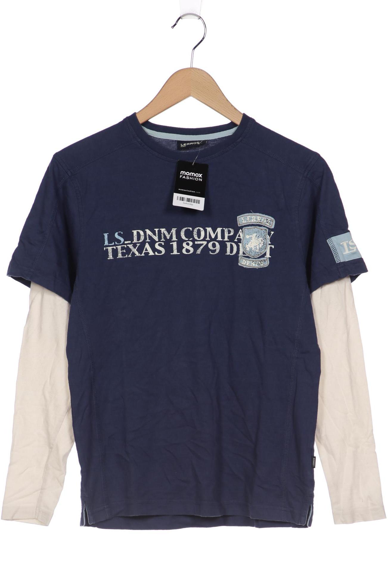 

Lerros Herren Langarmshirt, blau