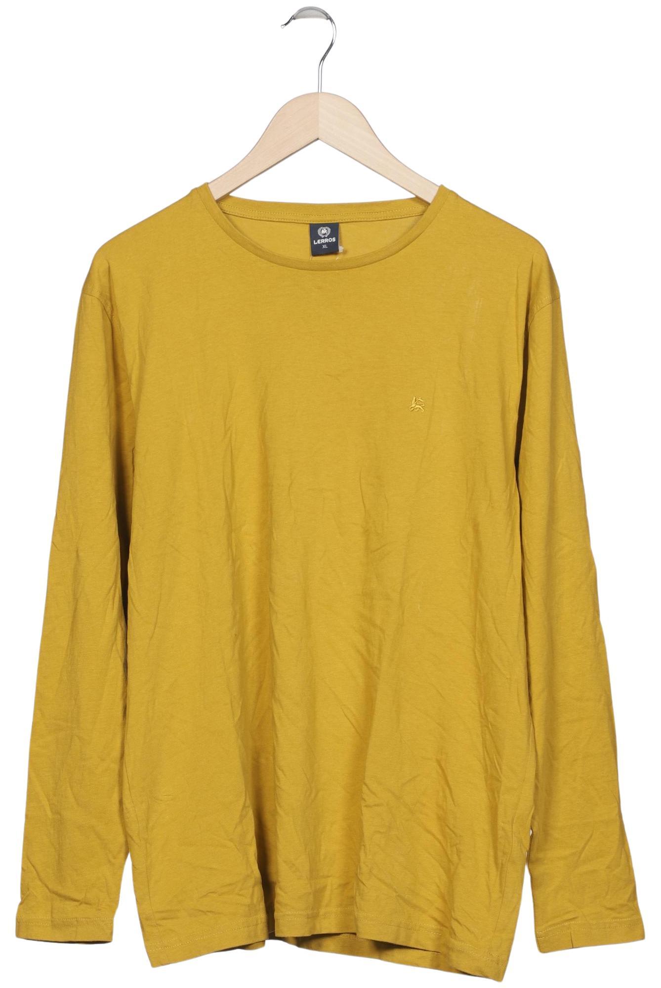 

Lerros Herren Langarmshirt, gelb, Gr. 54