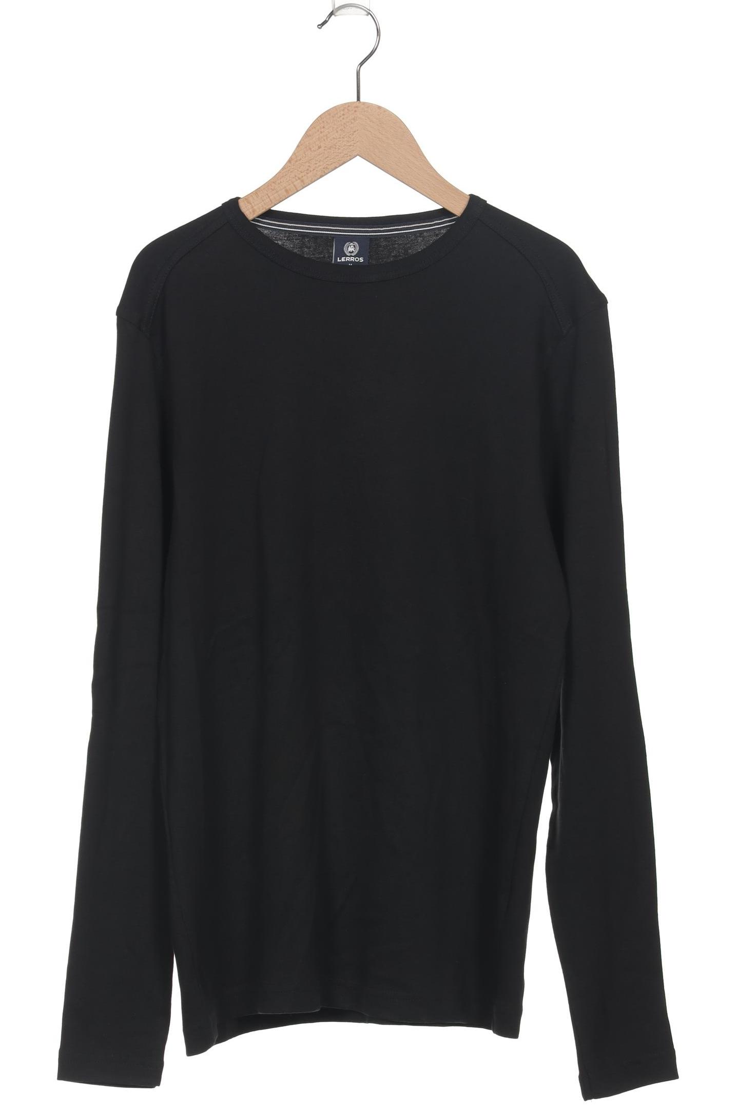 

Lerros Herren Langarmshirt, schwarz, Gr. 48