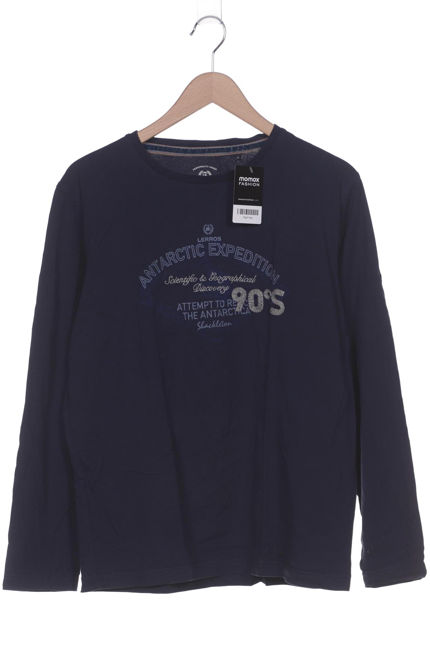 

Lerros Herren Langarmshirt, marineblau, Gr. 54