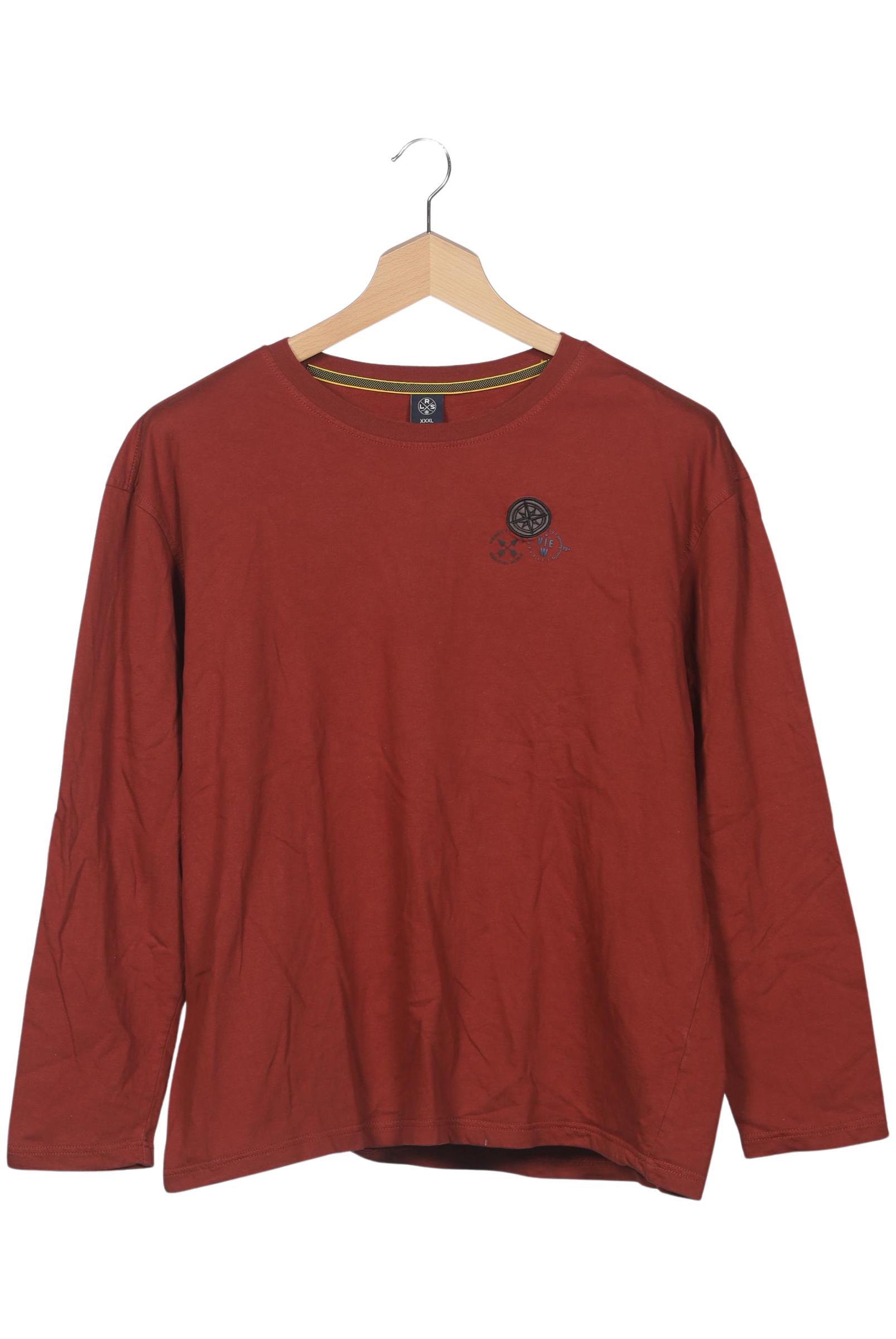 Thumbnail - Lerros Herren Langarmshirt, rot, Gr. 58