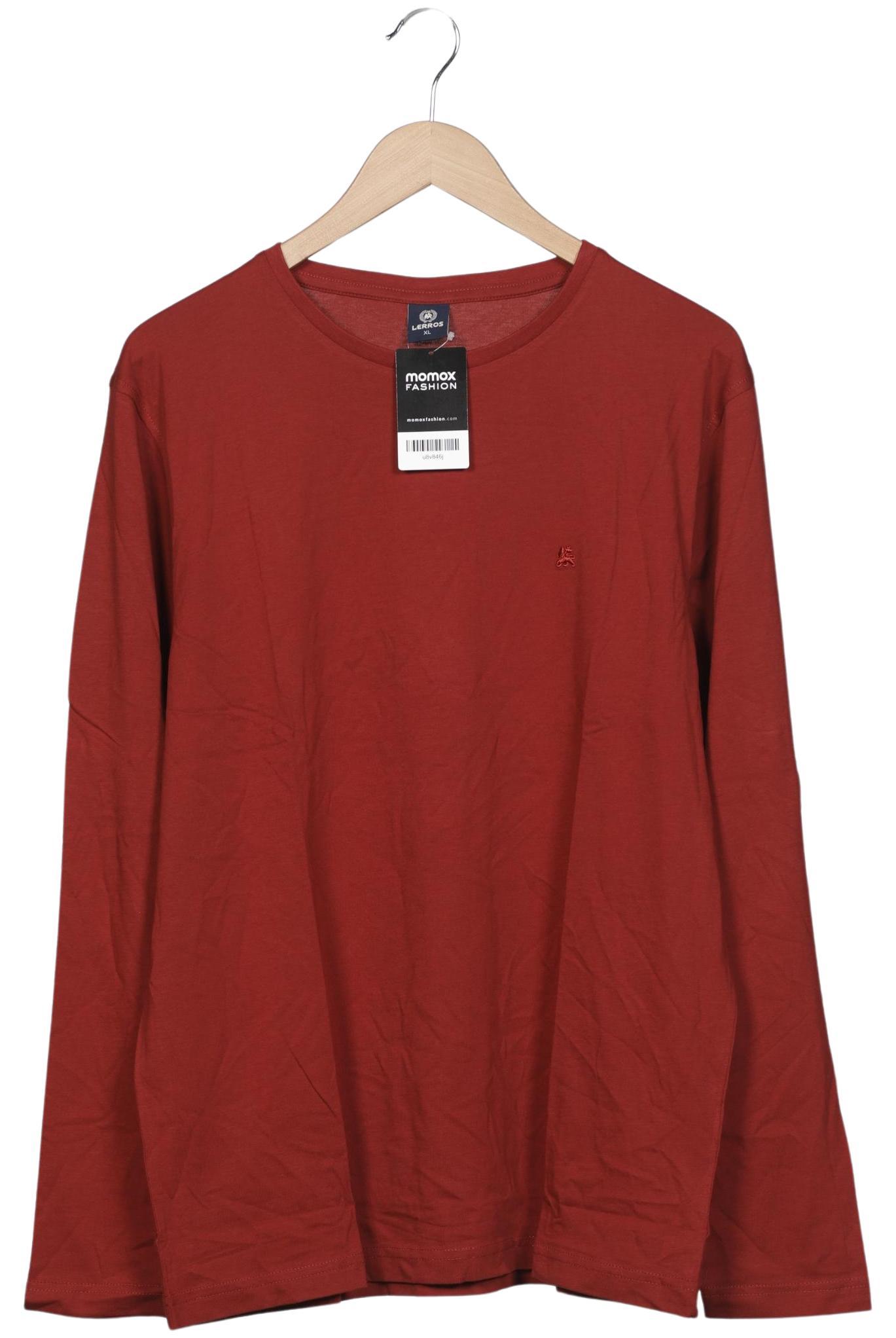 

Lerros Herren Langarmshirt, rot, Gr. 54