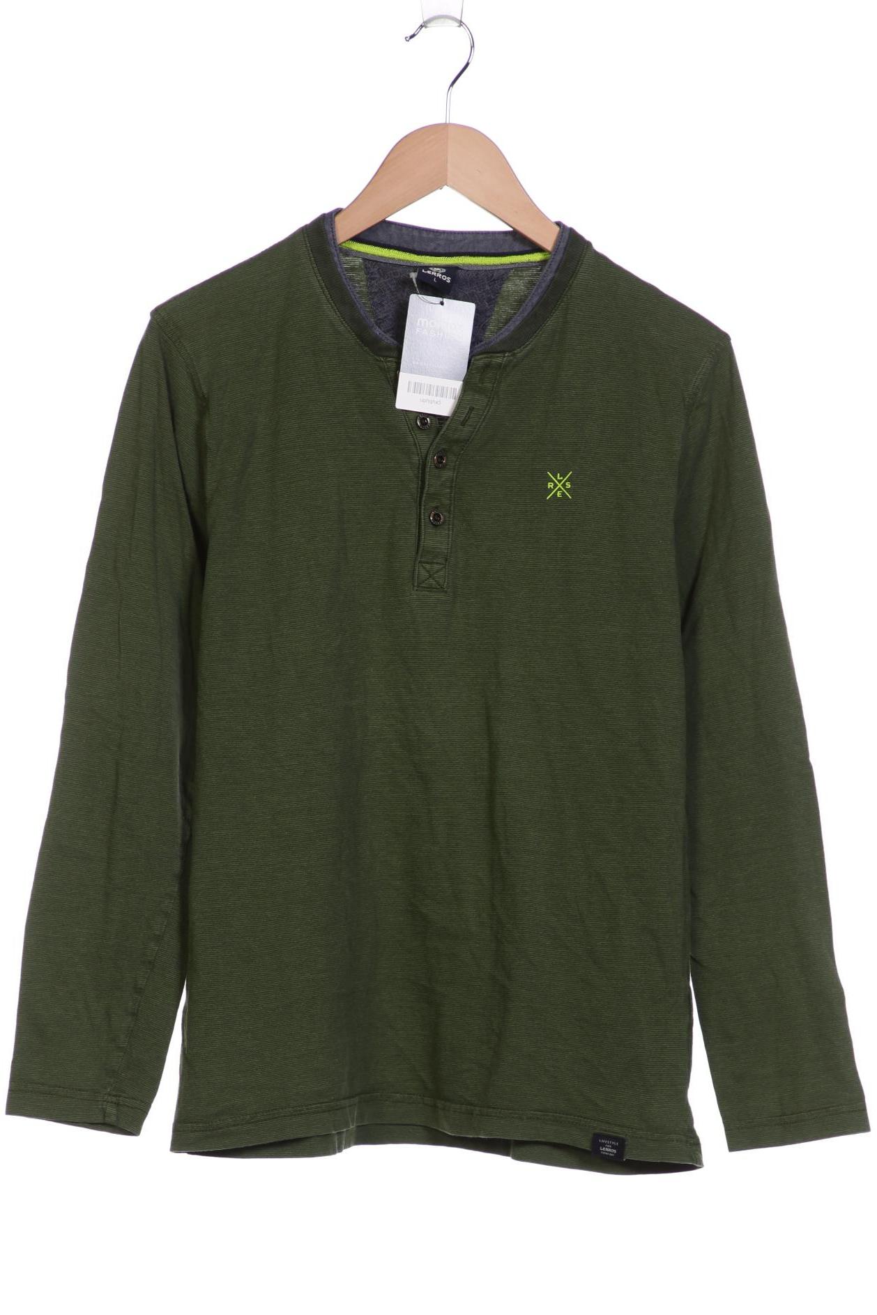

Lerros Herren Langarmshirt, grün, Gr. 52