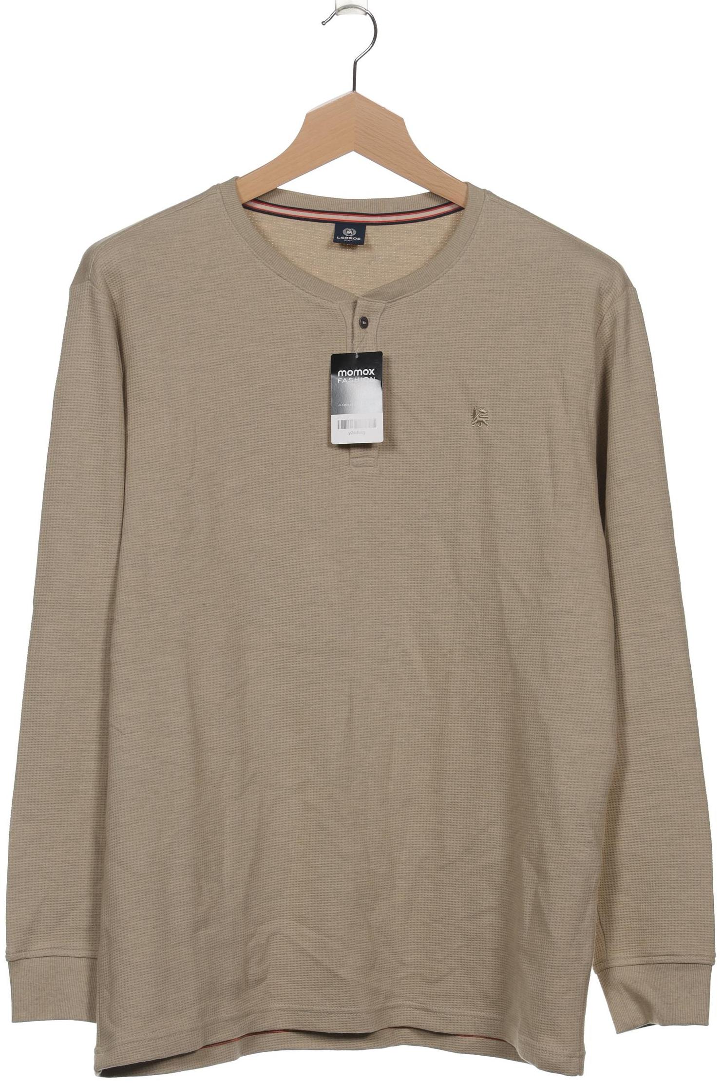 

Lerros Herren Langarmshirt, beige, Gr. 56