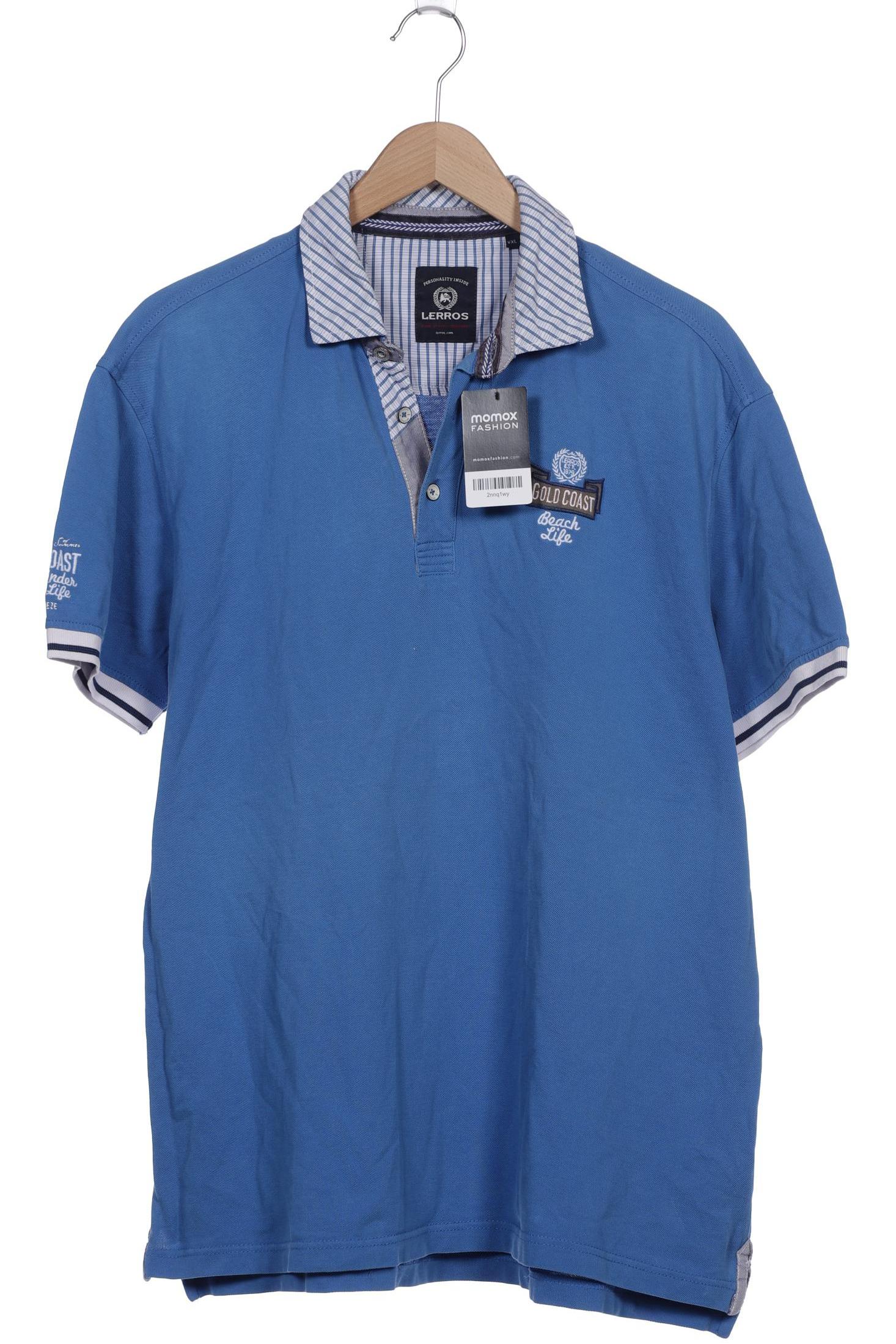 

Lerros Herren Poloshirt, blau