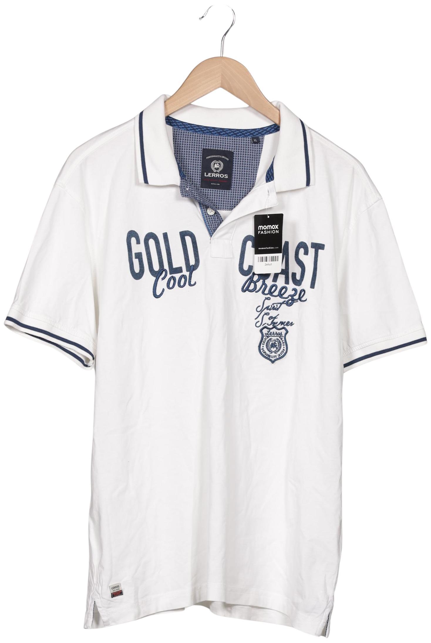 

Lerros Herren Poloshirt, weiß, Gr. 54