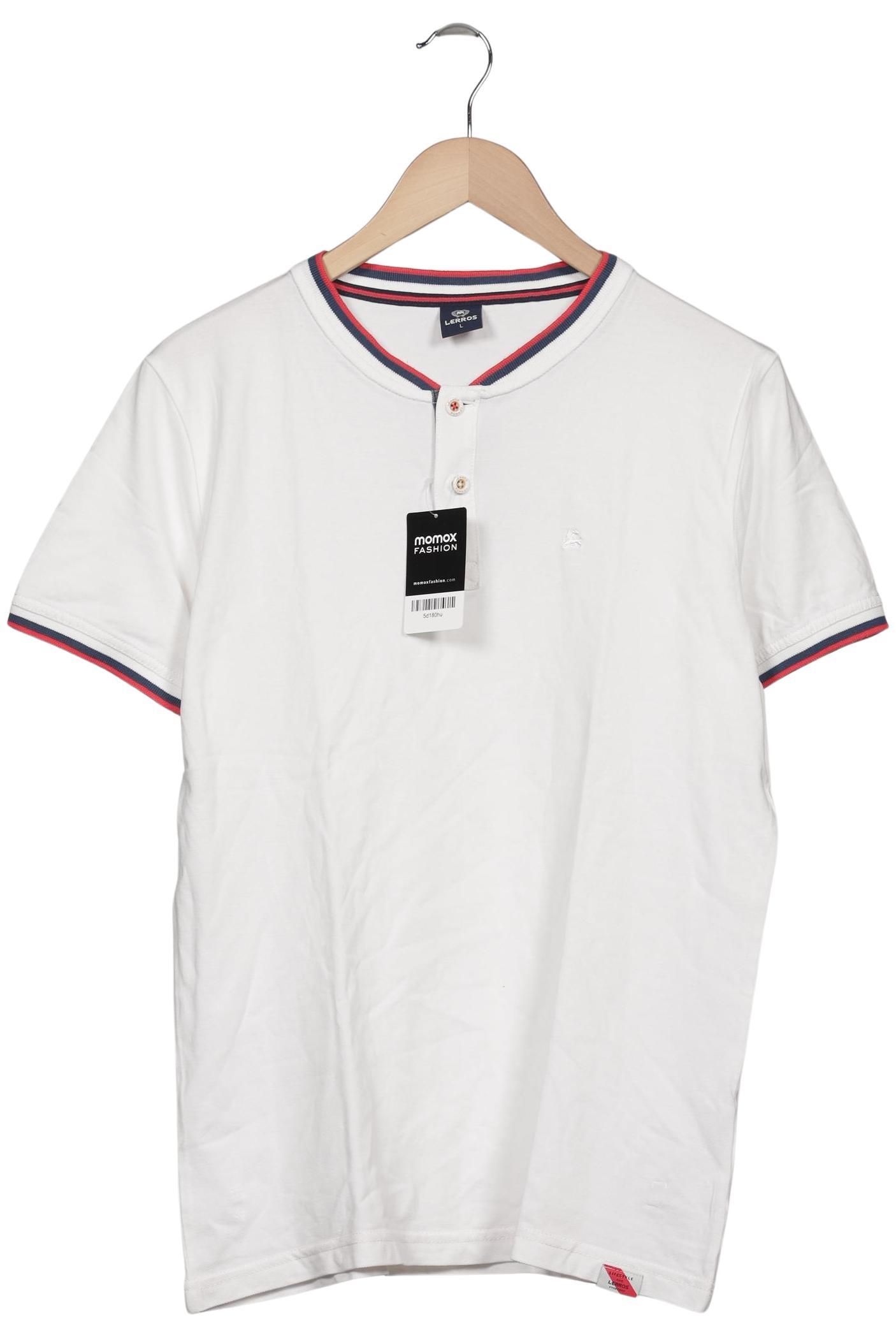 

Lerros Herren Poloshirt, weiß, Gr. 52