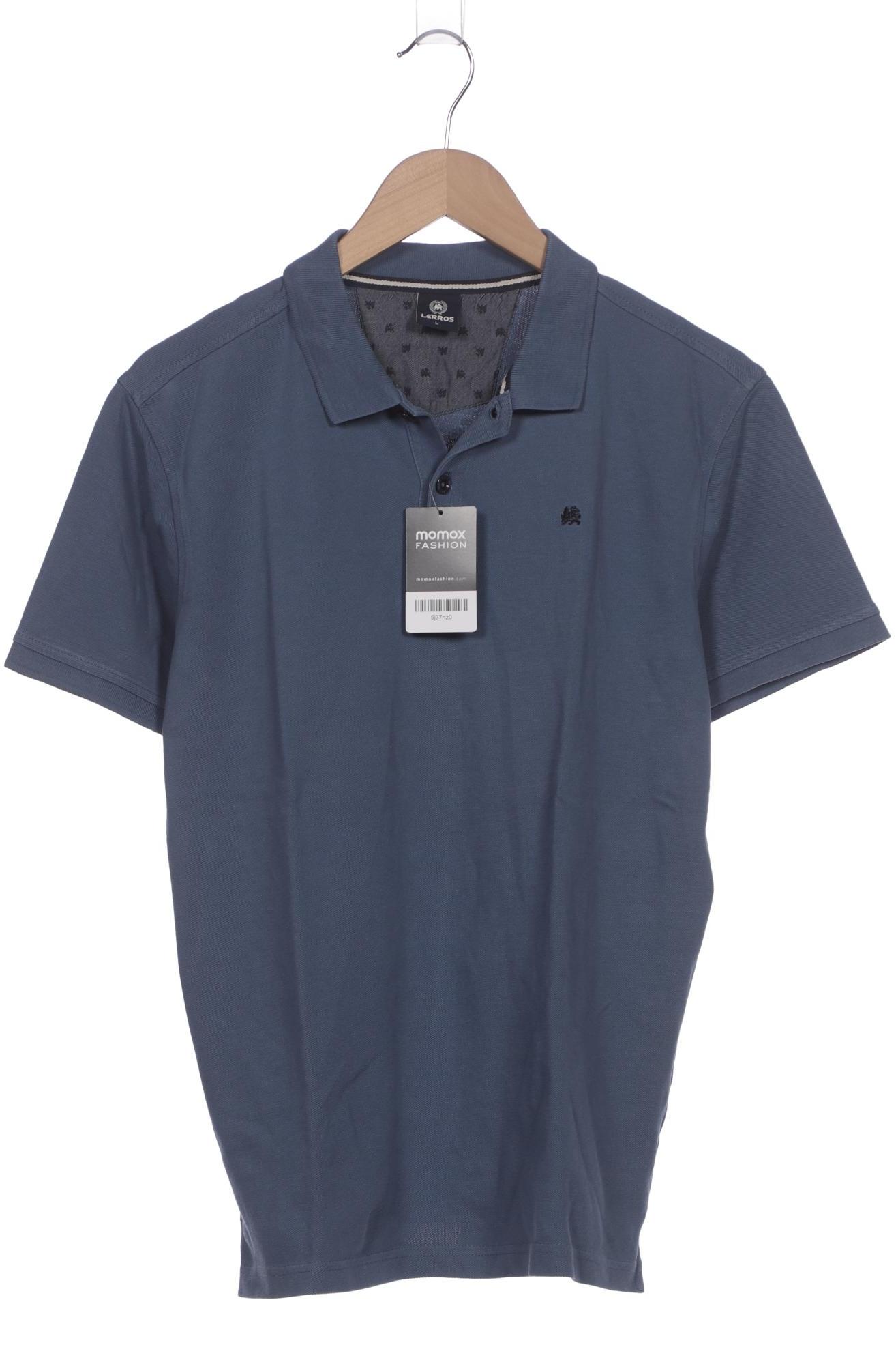 

Lerros Herren Poloshirt, blau, Gr. 52