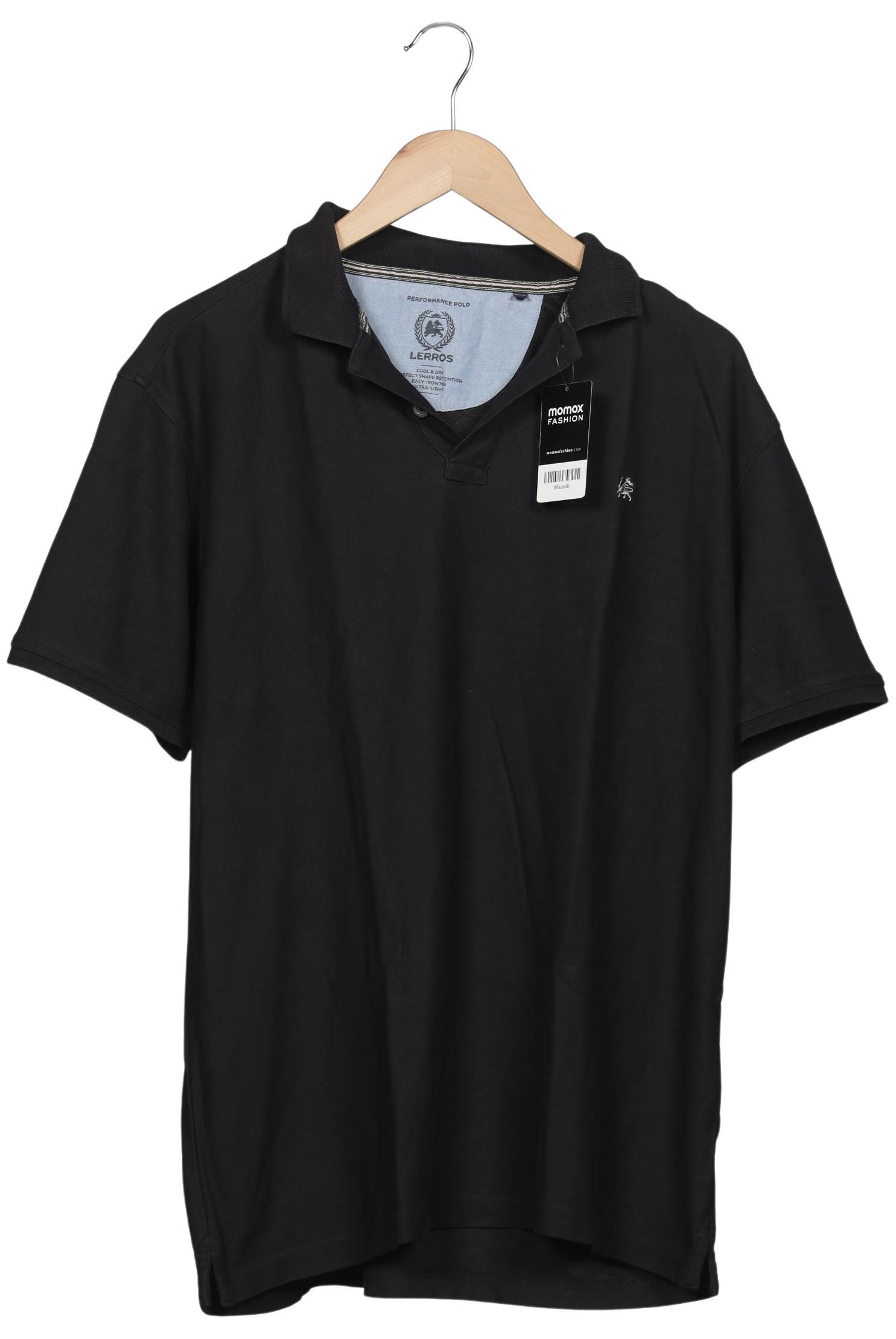 

Lerros Herren Poloshirt, schwarz, Gr. 56