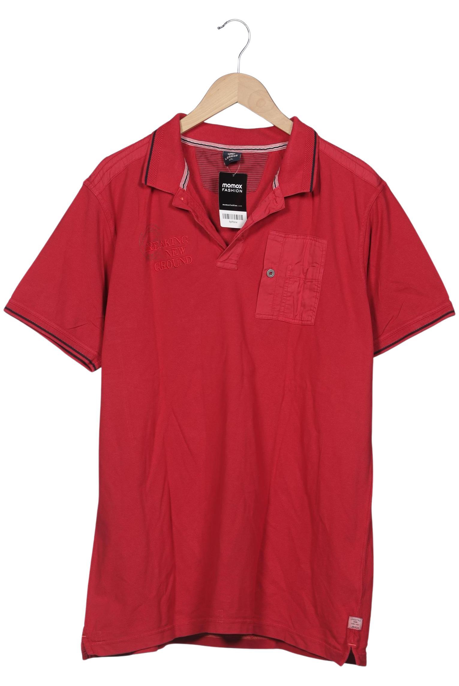 

Lerros Herren Poloshirt, rot, Gr. 56