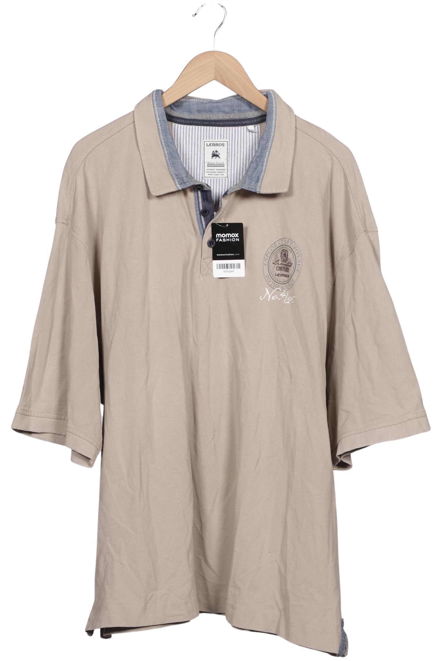 

Lerros Herren Poloshirt, beige, Gr. 60