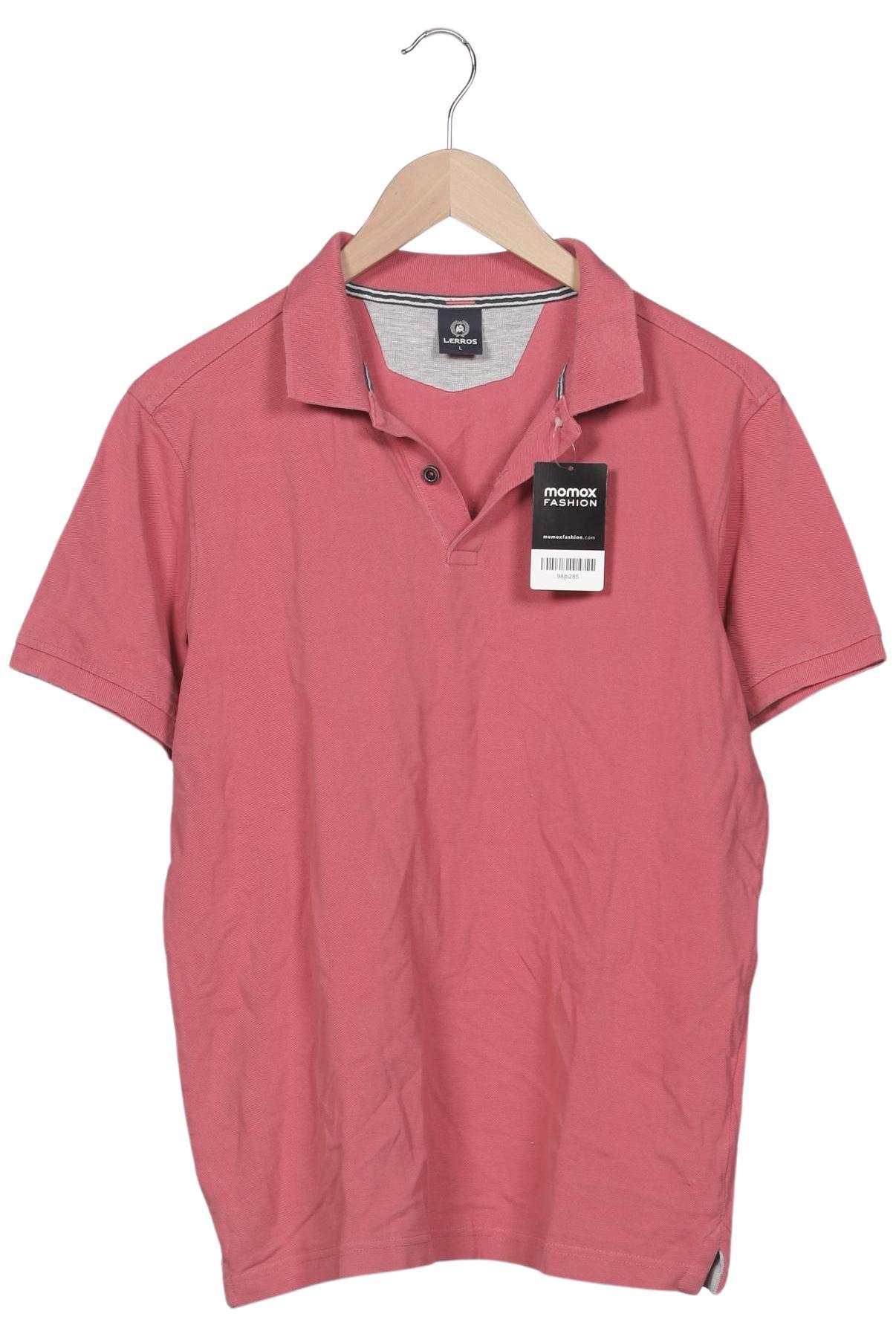 

Lerros Herren Poloshirt, pink, Gr. 52