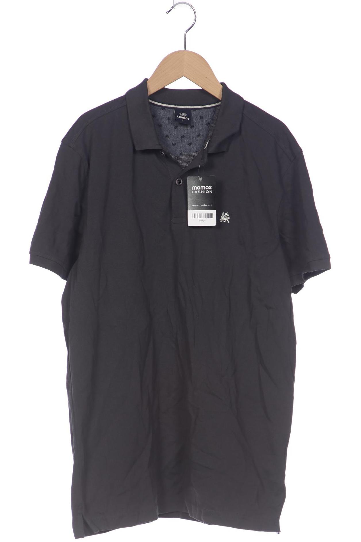 

Lerros Herren Poloshirt, grau, Gr. 52