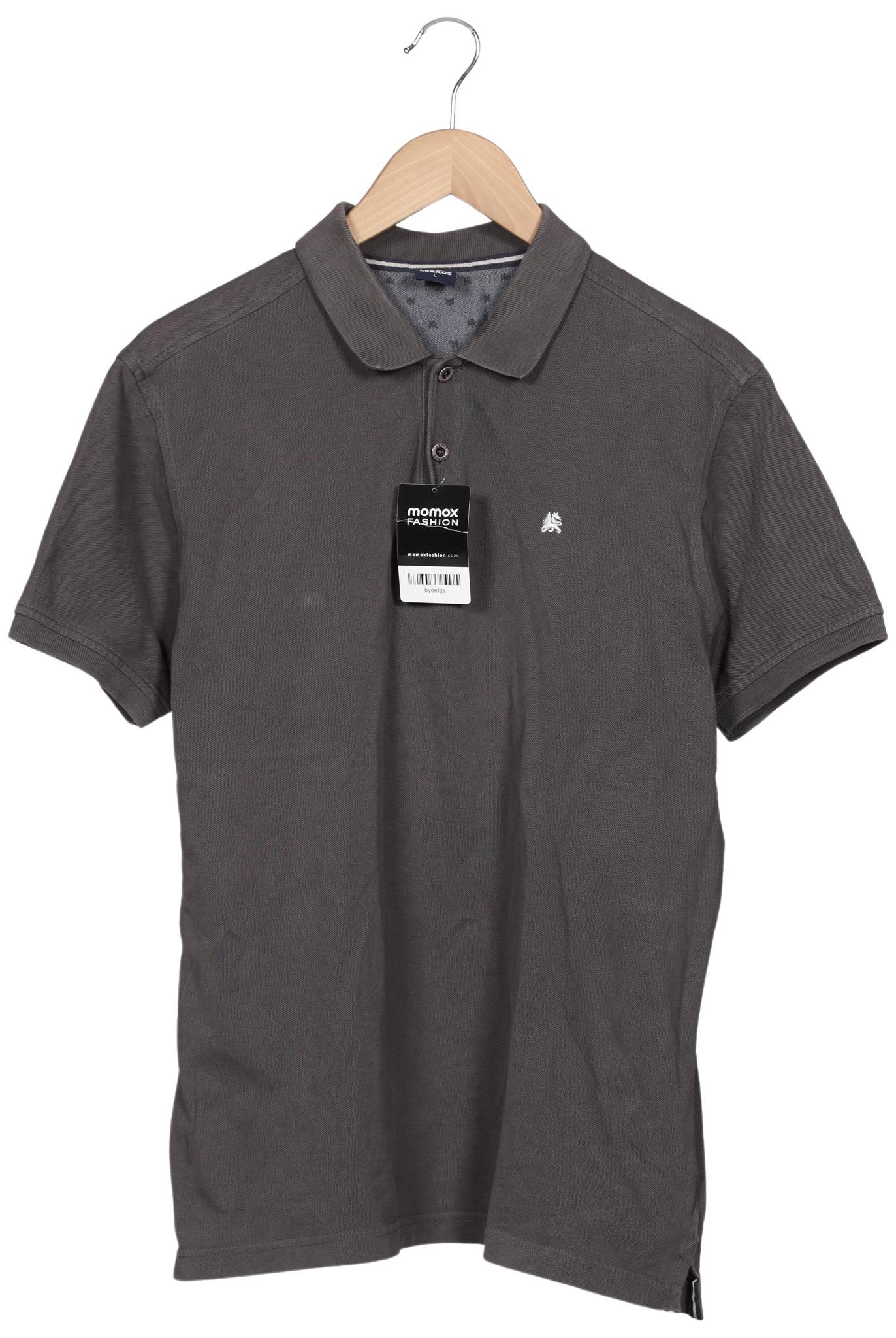 Thumbnail - Lerros Herren Poloshirt, grau, Gr. 52