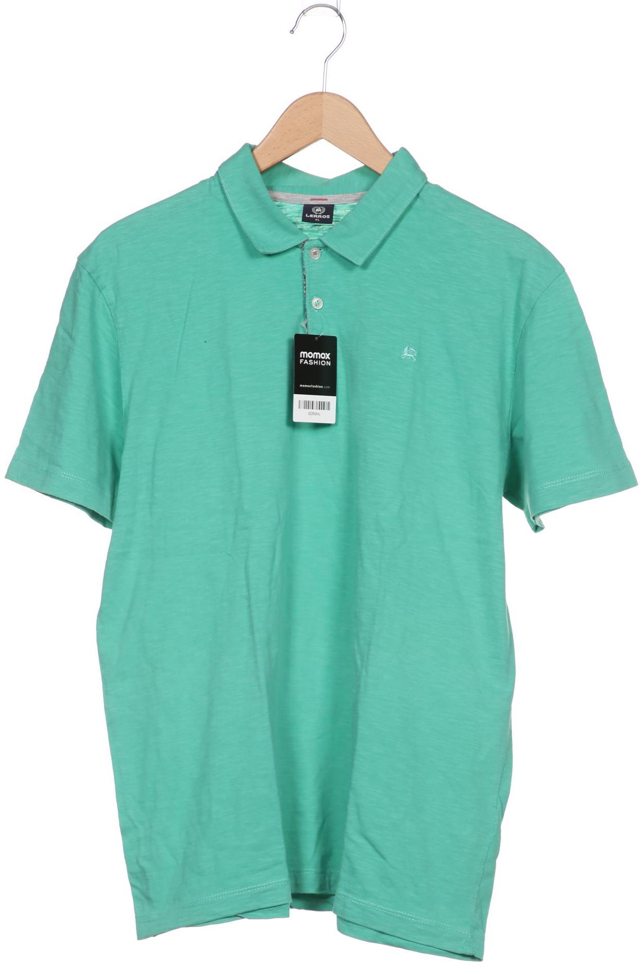 

Lerros Herren Poloshirt, türkis, Gr. 54