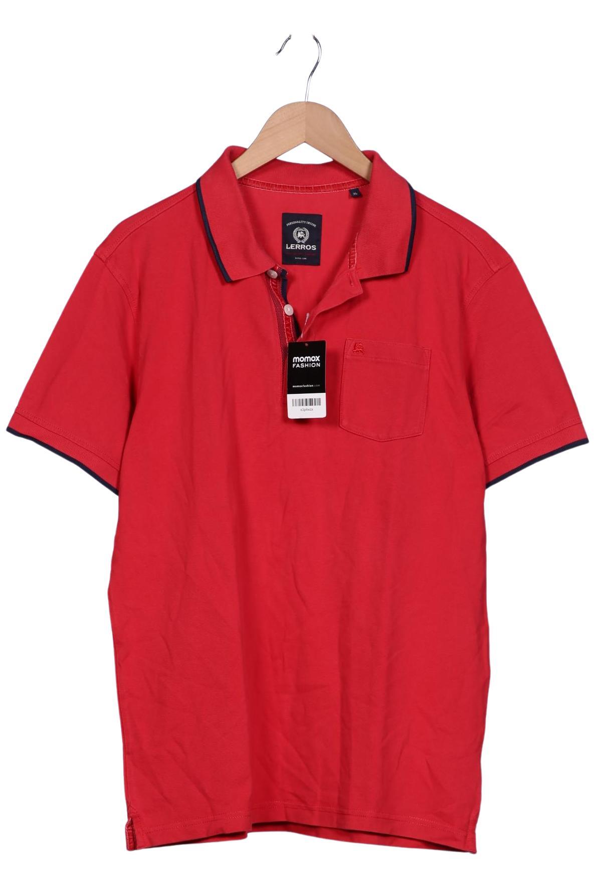 

Lerros Herren Poloshirt, rot, Gr. 54