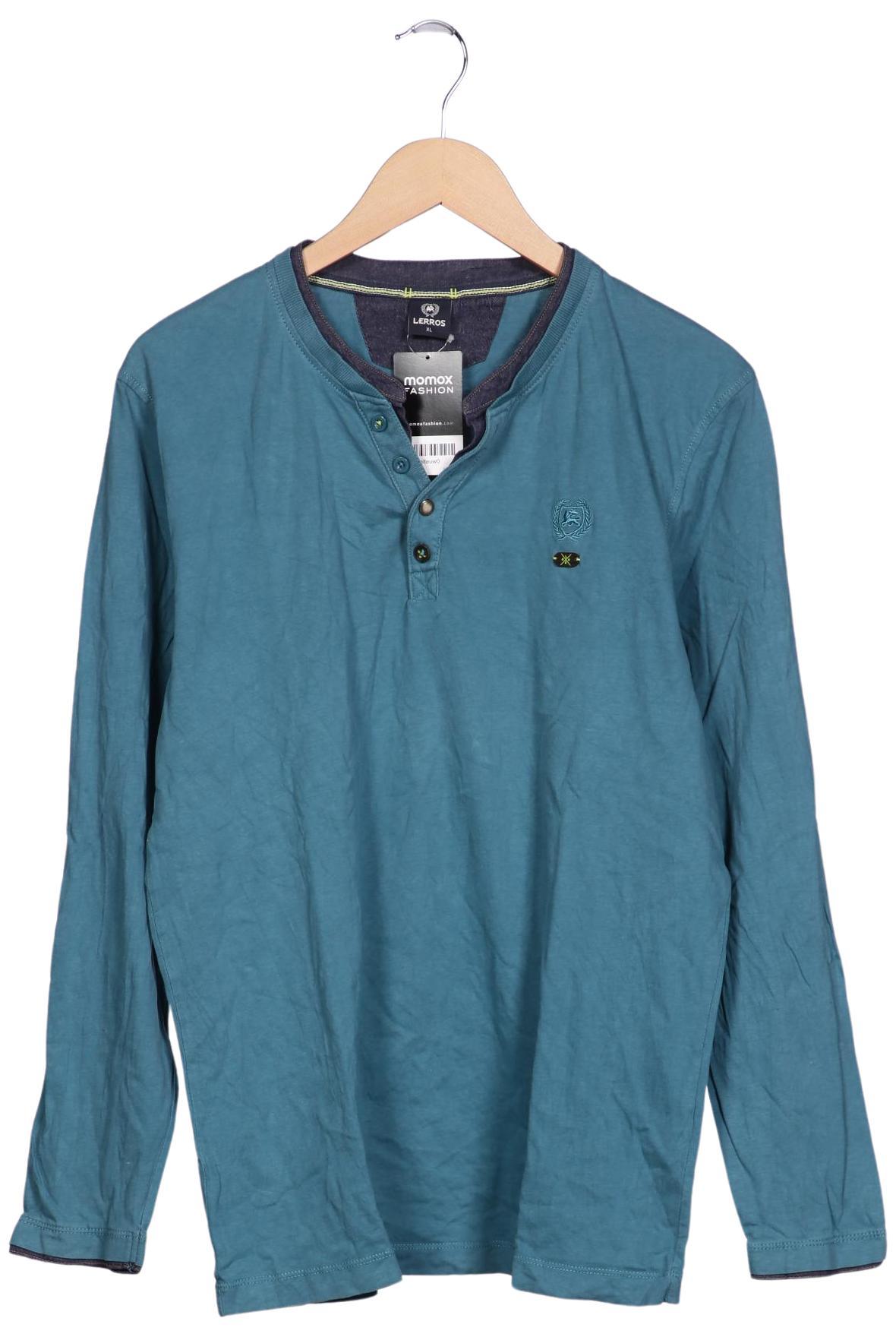 

Lerros Herren Poloshirt, türkis, Gr. 54