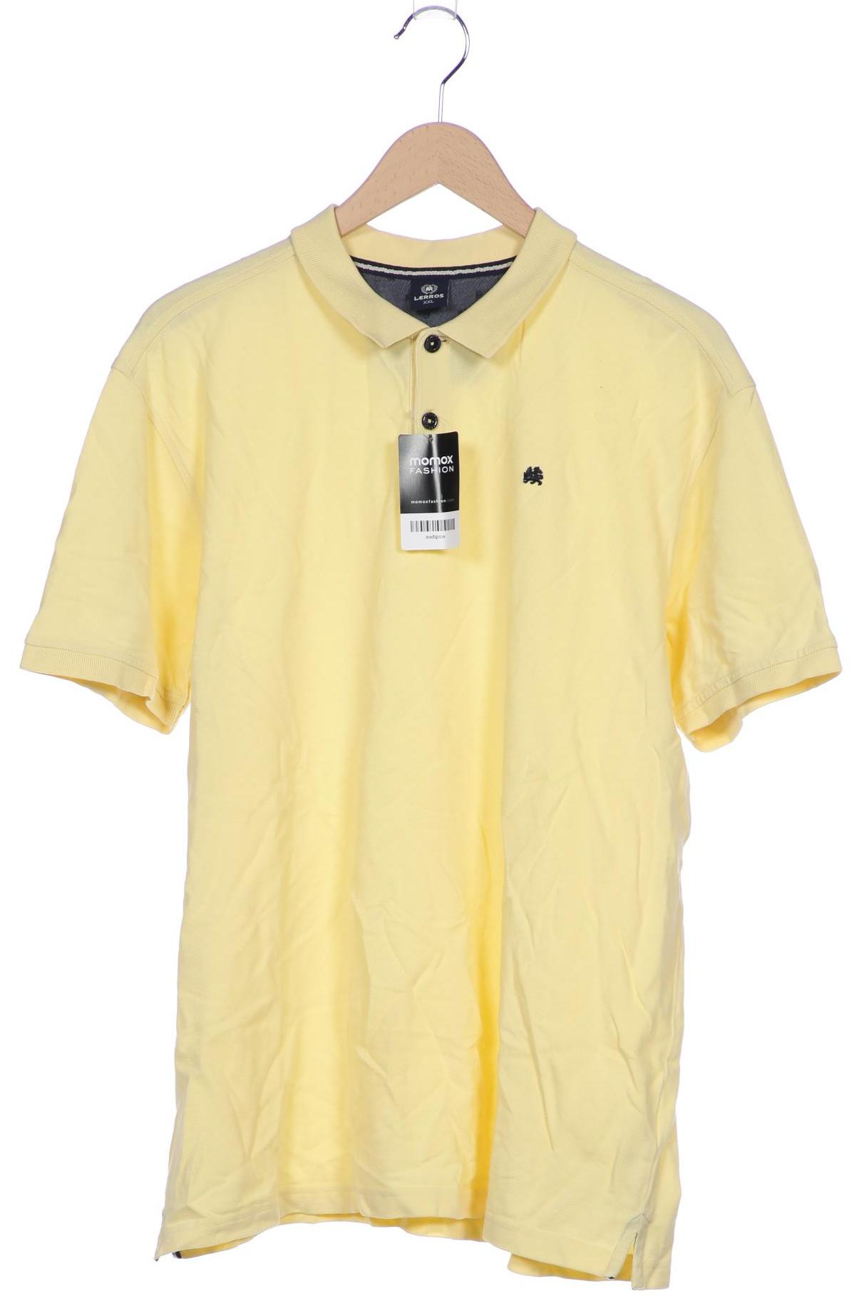 

Lerros Herren Poloshirt, gelb, Gr. 56