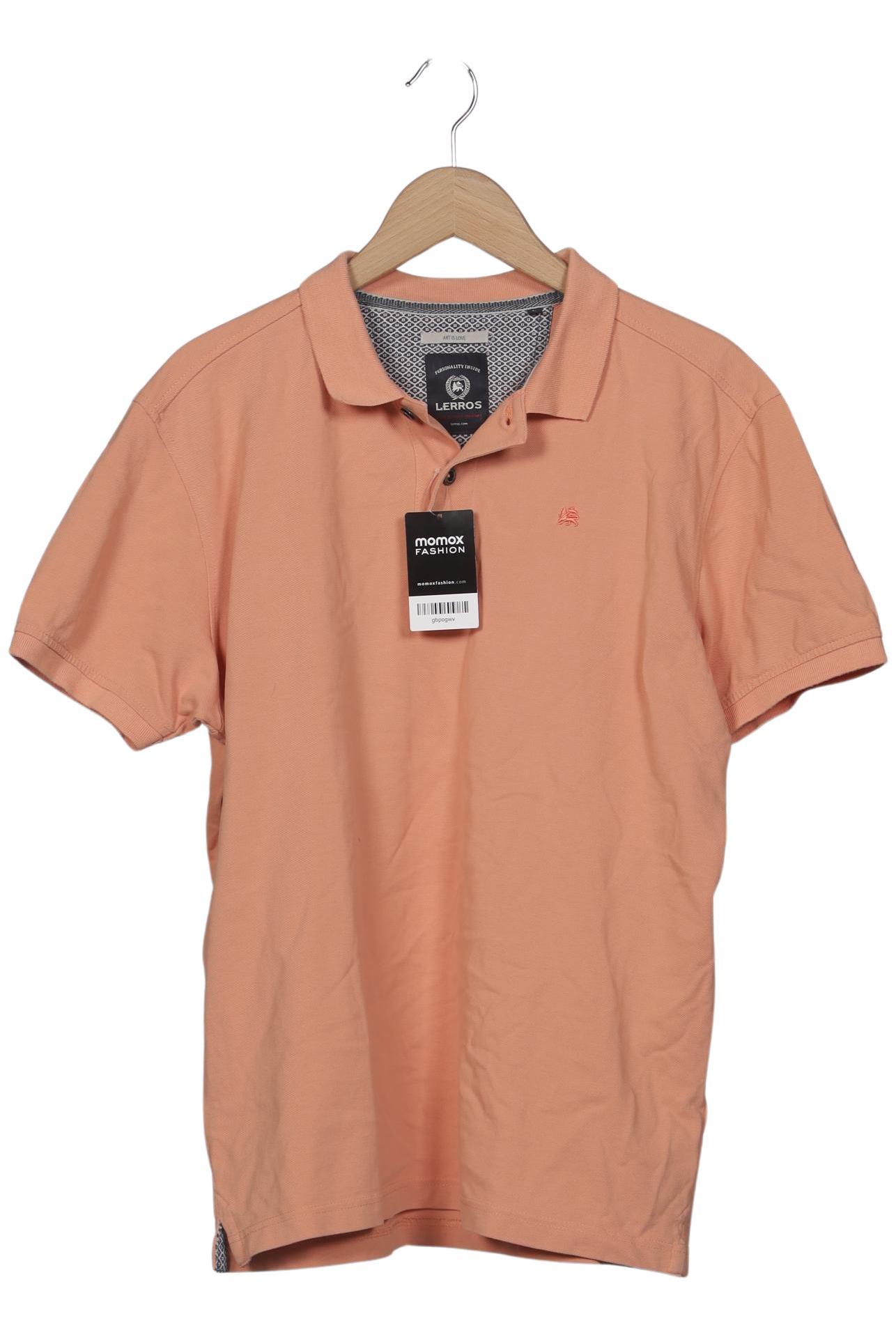 

Lerros Herren Poloshirt, orange, Gr. 52