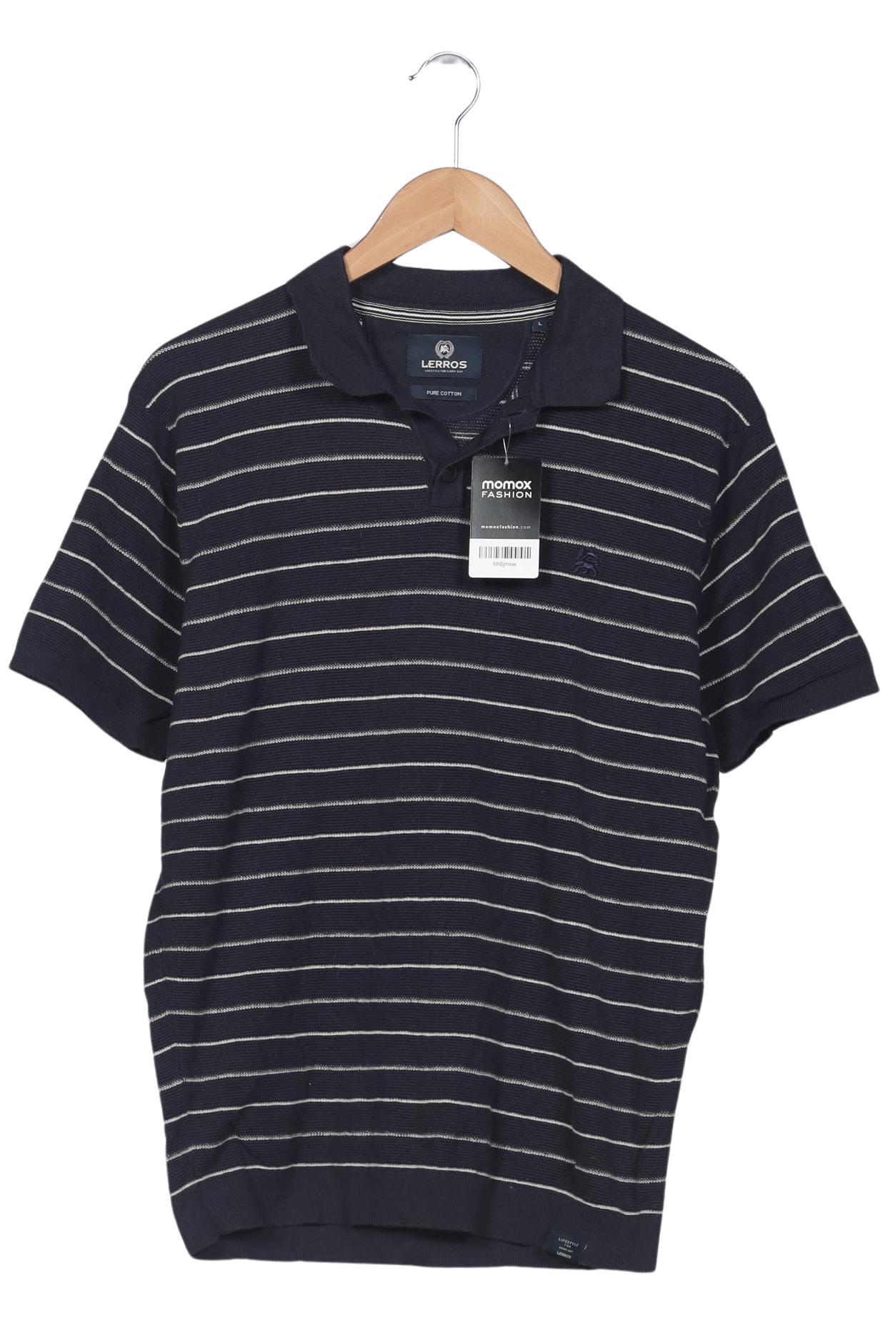 

Lerros Herren Poloshirt, marineblau, Gr. 52