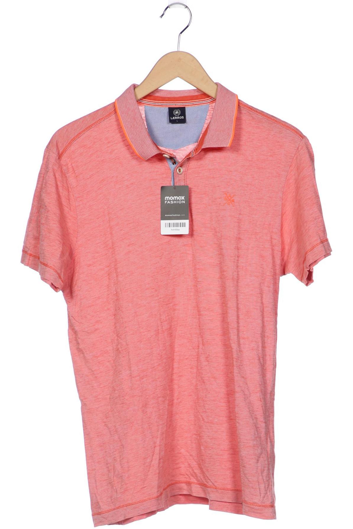 

Lerros Herren Poloshirt, pink, Gr. 52