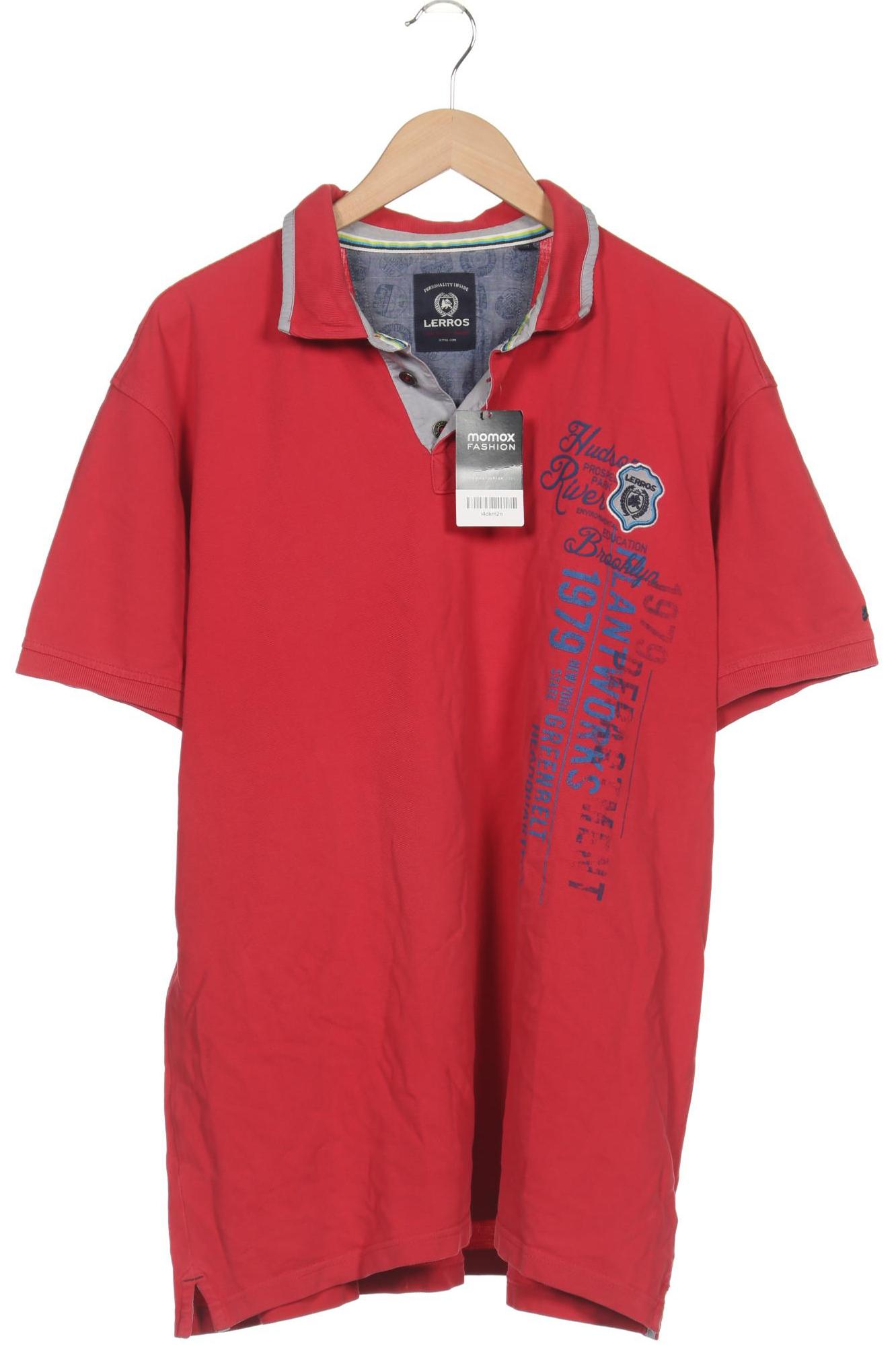 

Lerros Herren Poloshirt, rot, Gr. 58