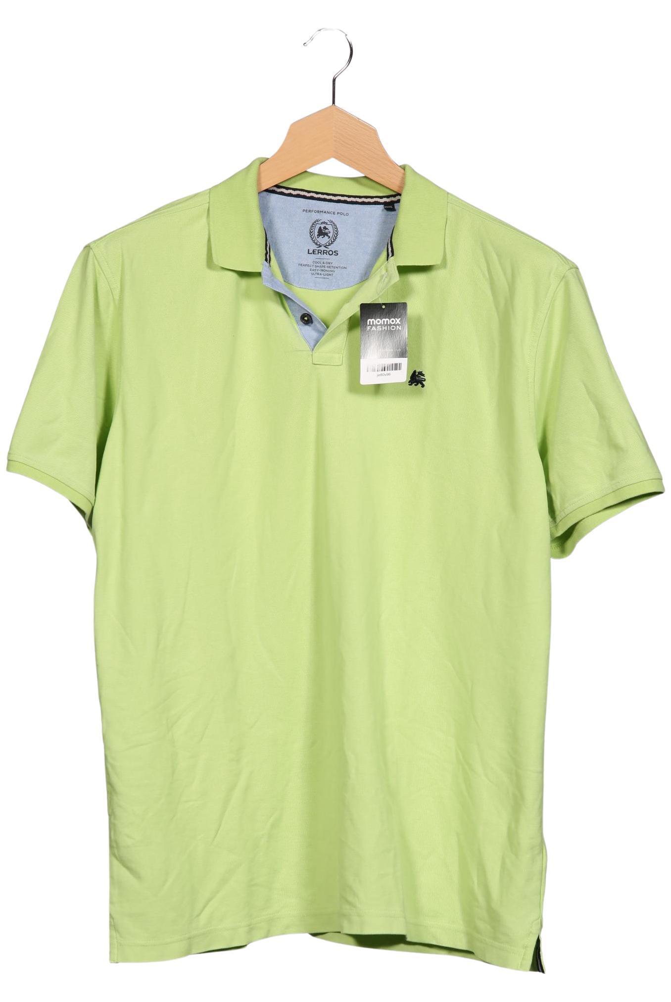 

Lerros Herren Poloshirt, türkis, Gr. 58
