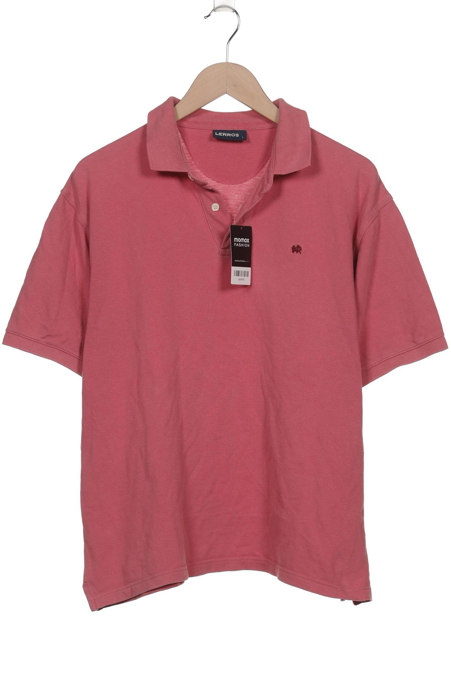 

Lerros Herren Poloshirt, pink, Gr. 52