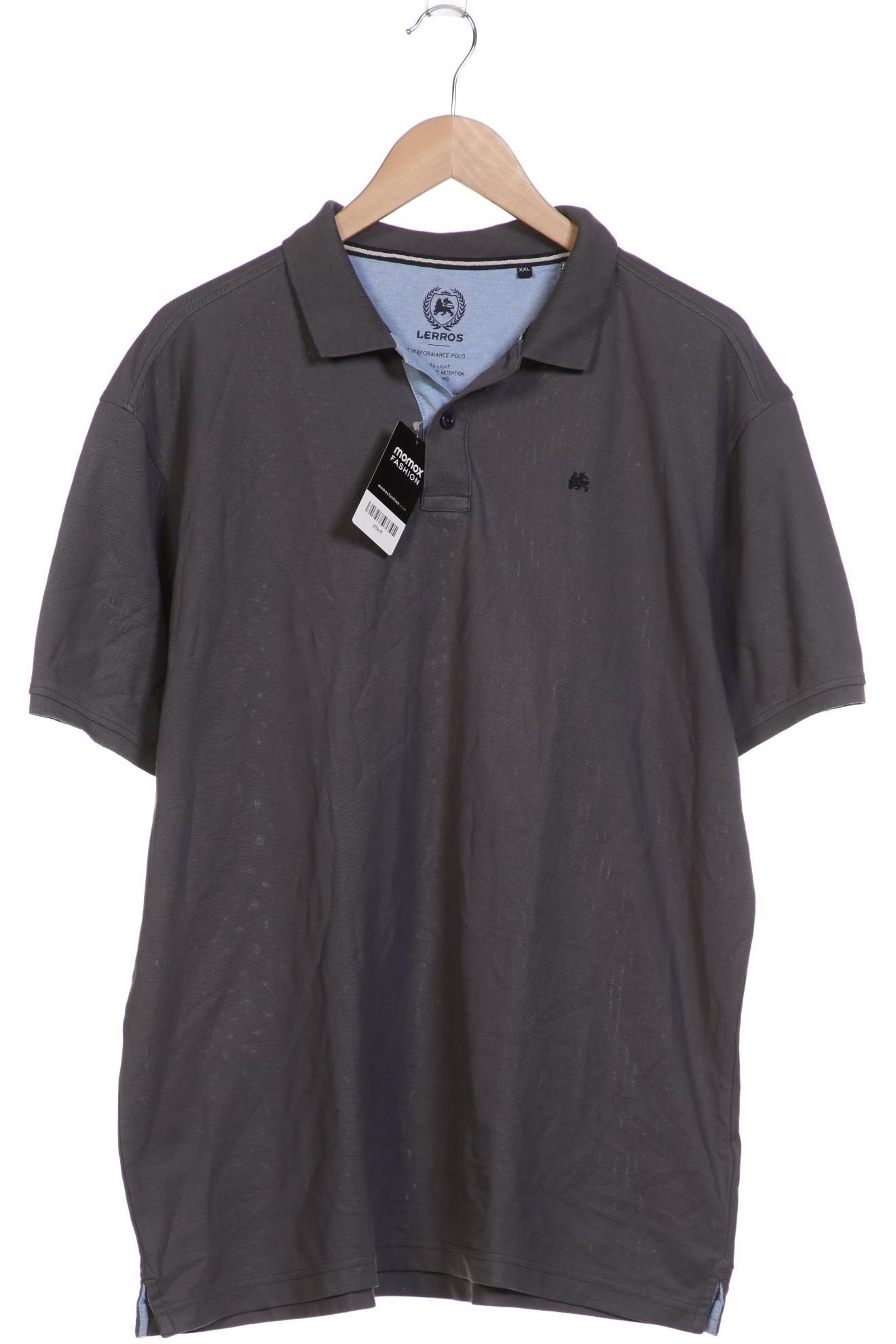 

Lerros Herren Poloshirt, grau, Gr. 56