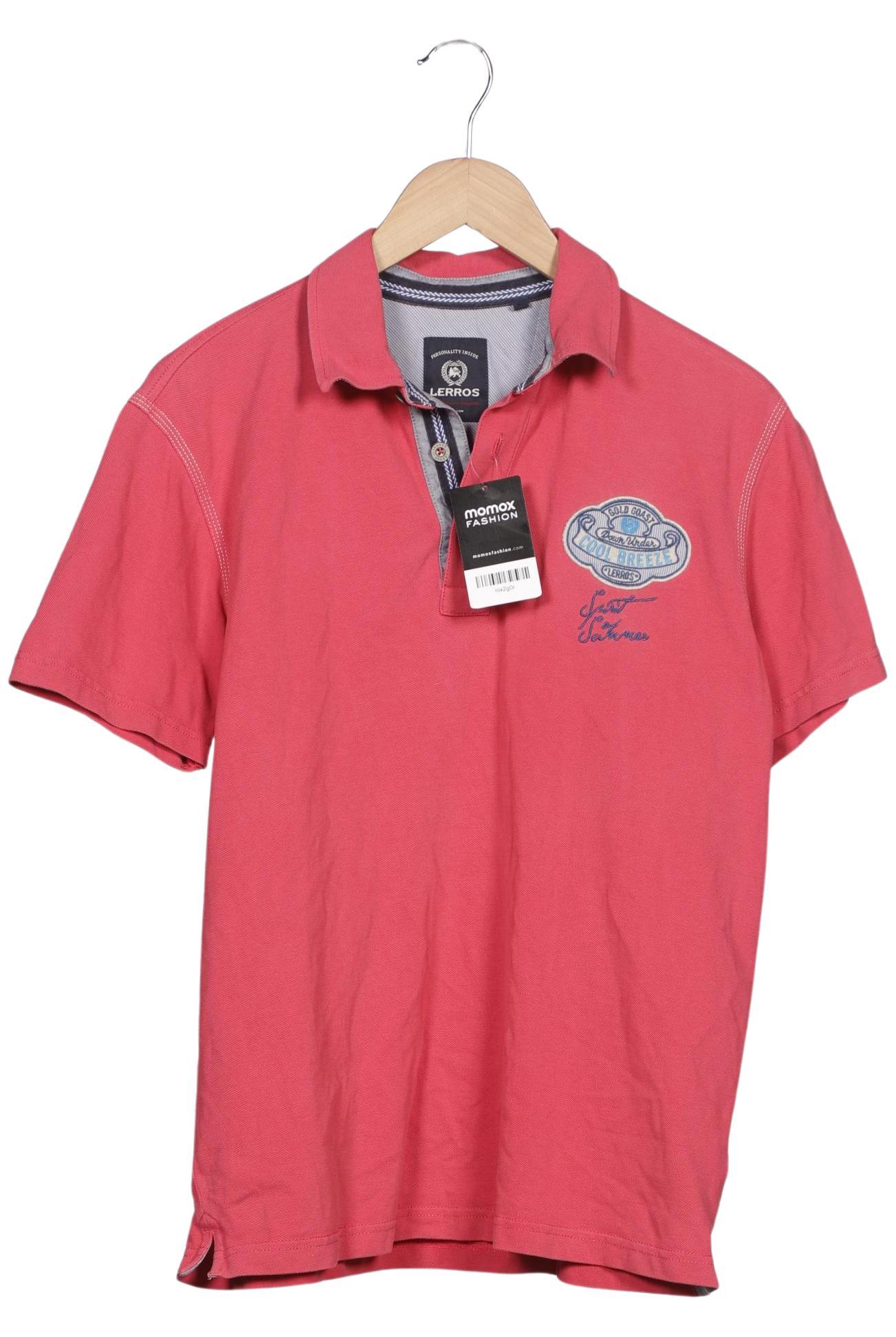 

Lerros Herren Poloshirt, pink, Gr. 48