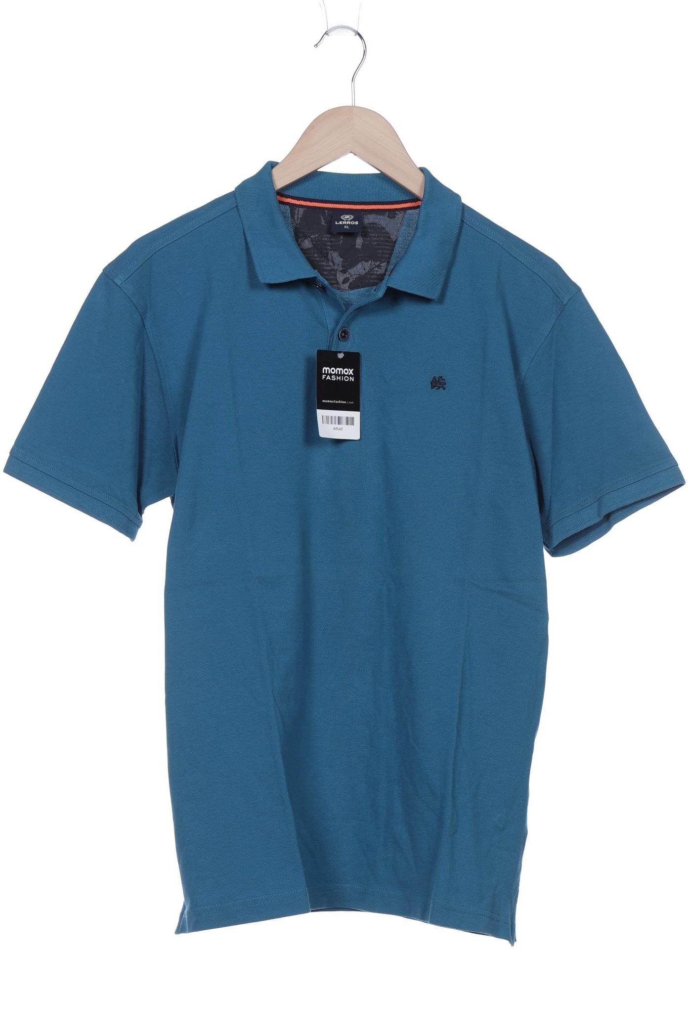 

Lerros Herren Poloshirt, blau, Gr. 54