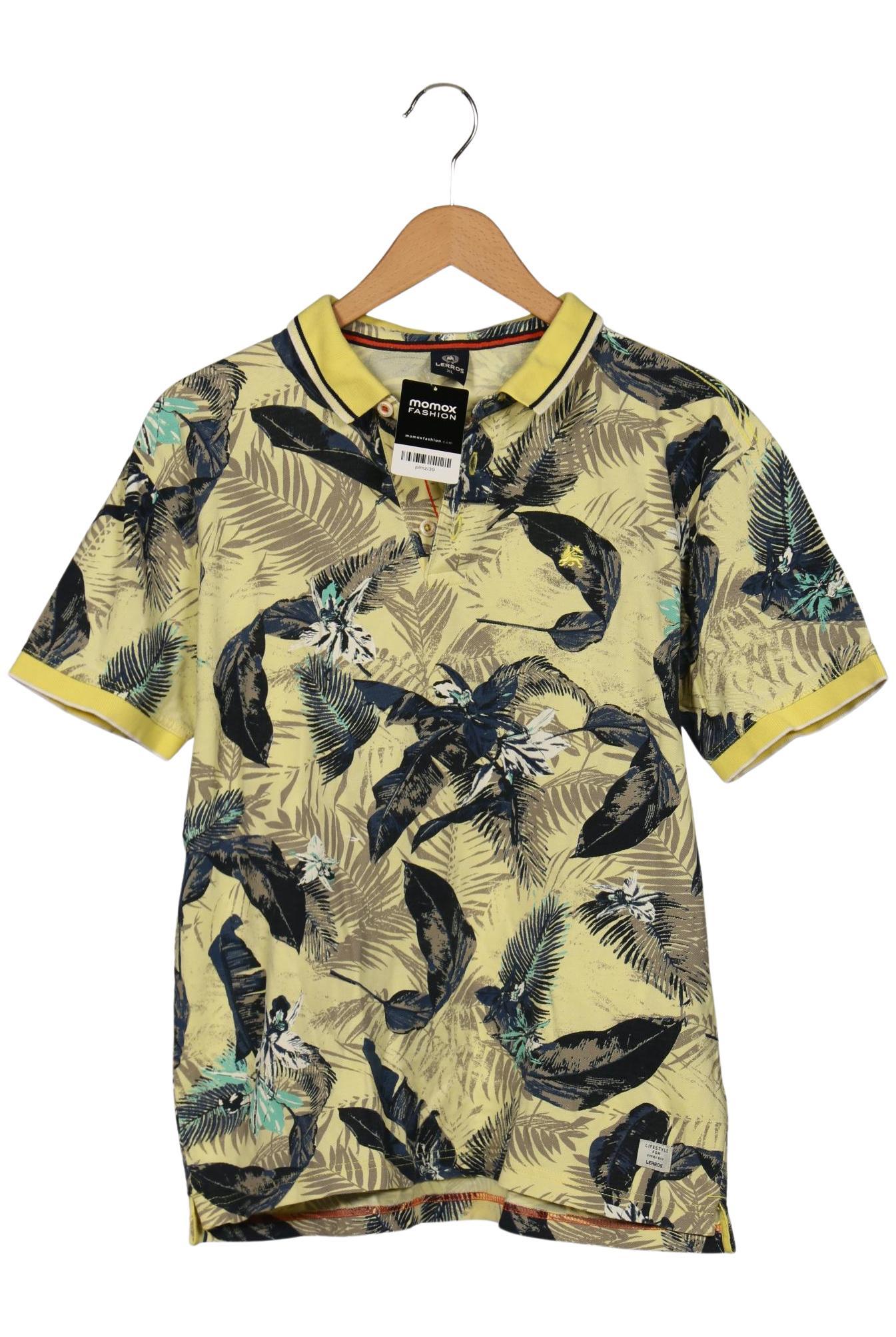 

Lerros Herren Poloshirt, gelb, Gr. 54