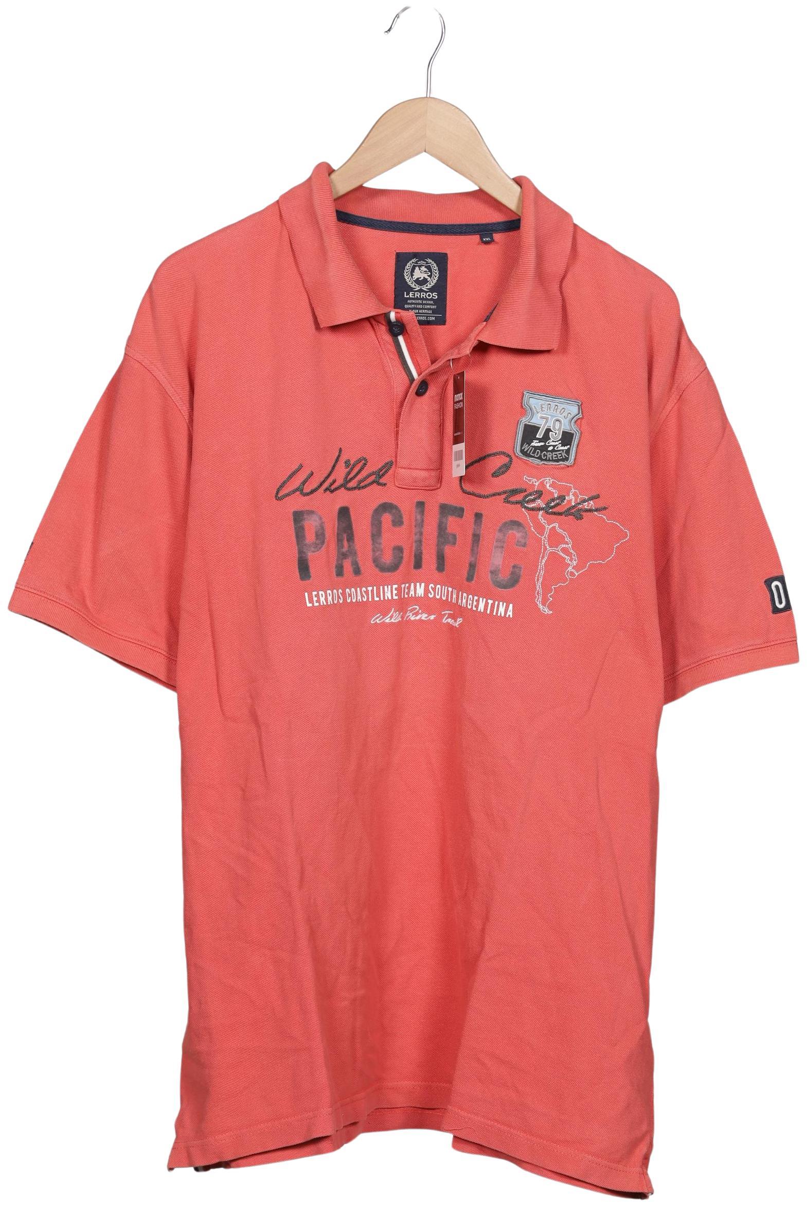

Lerros Herren Poloshirt, pink, Gr. 56