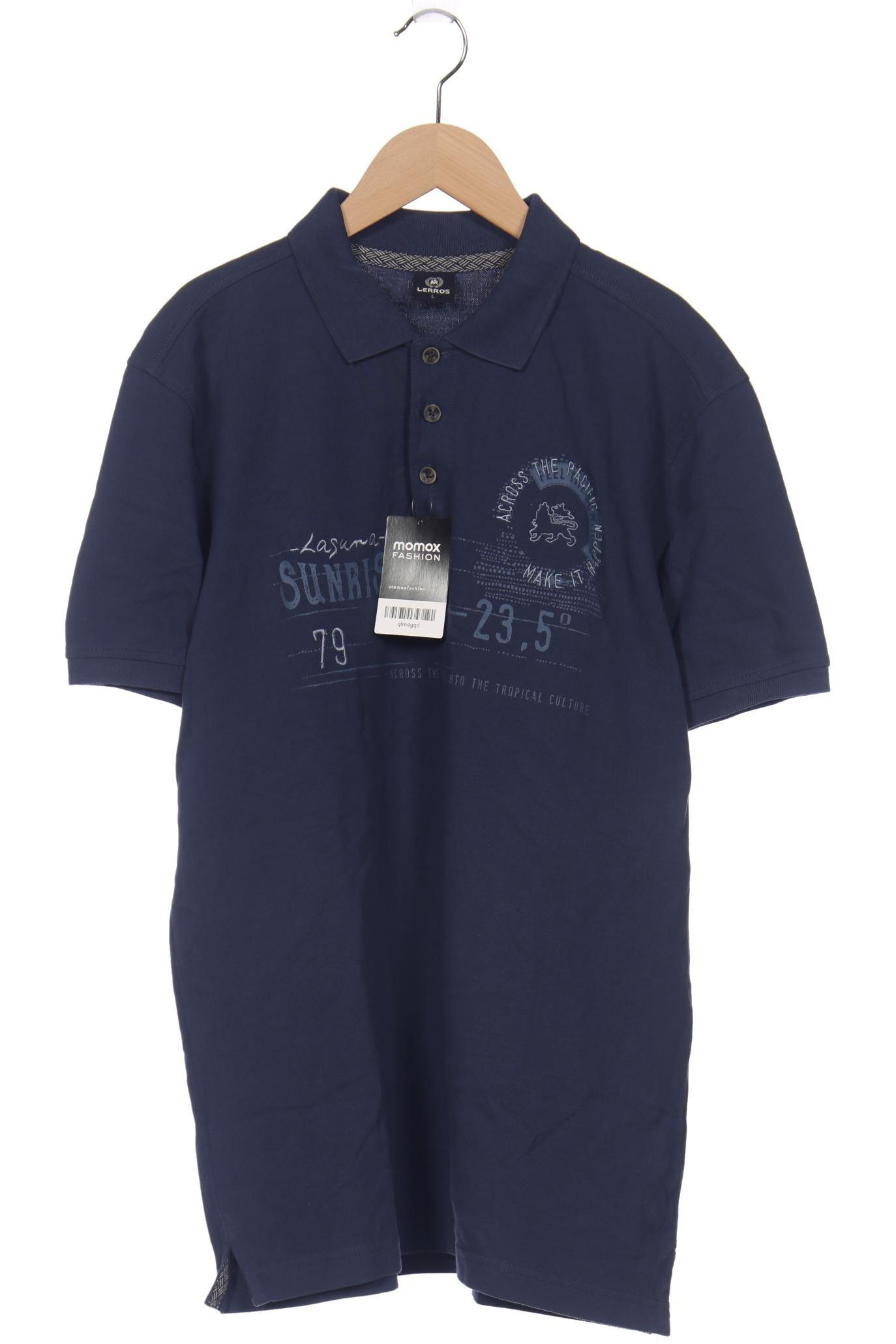 

Lerros Herren Poloshirt, marineblau