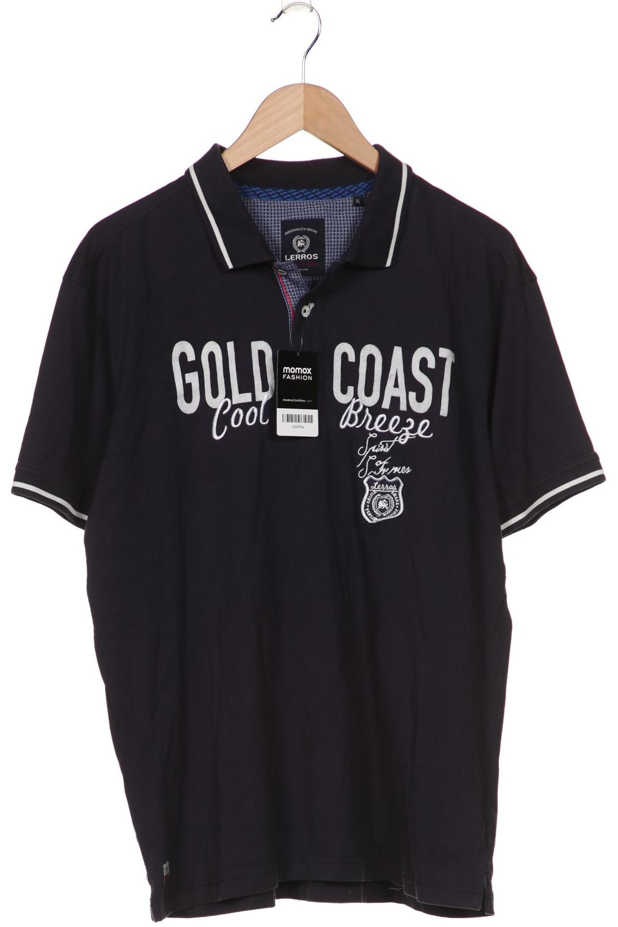 

Lerros Herren Poloshirt, marineblau