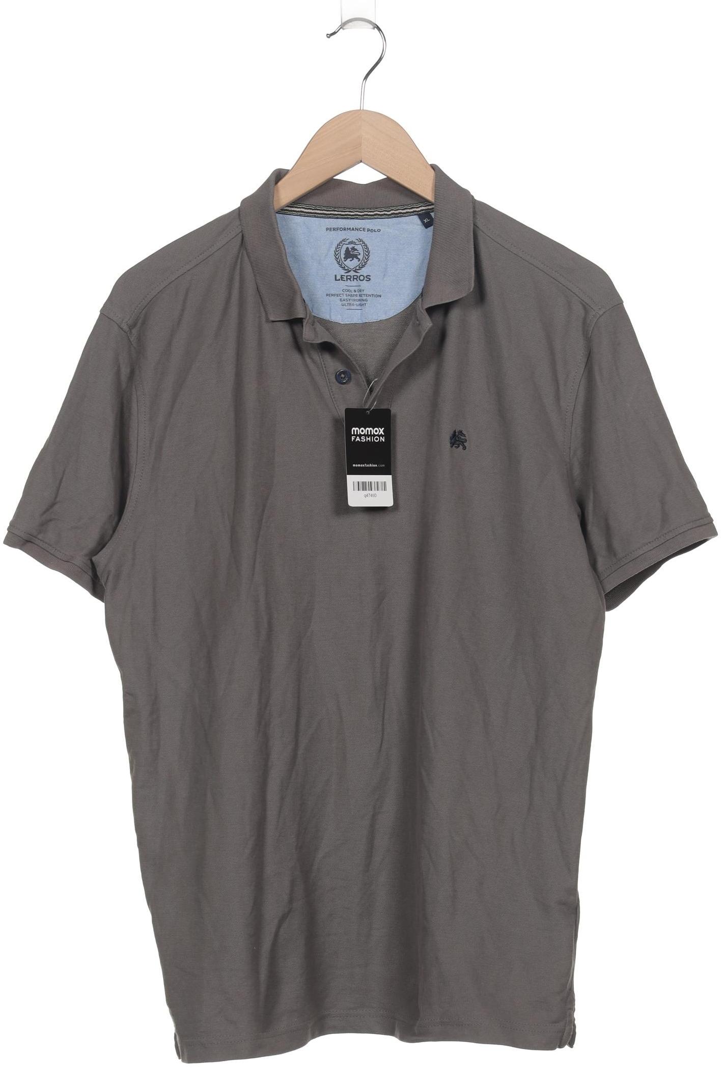 Thumbnail - Lerros Herren Poloshirt, grau, Gr. 54