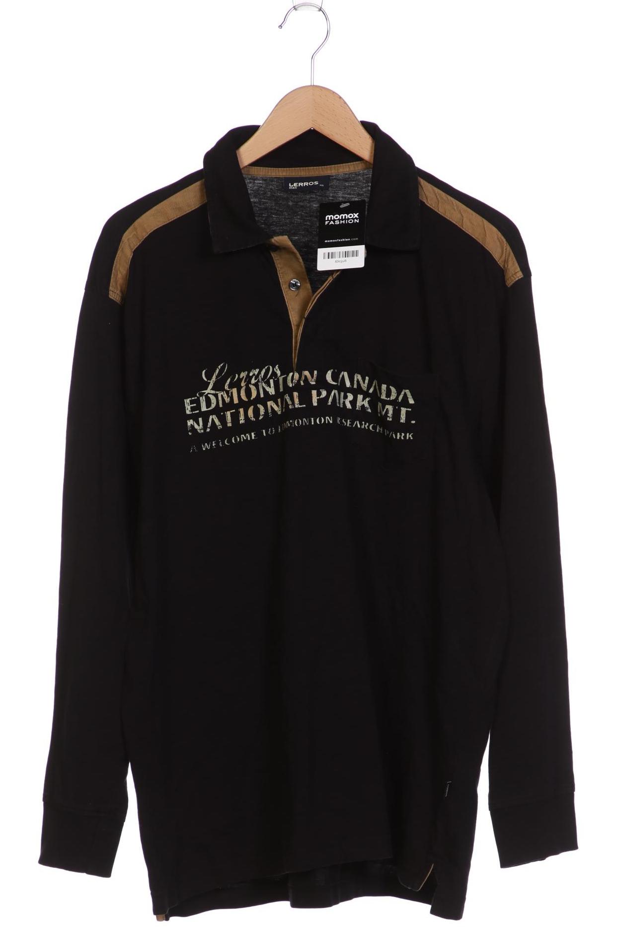 

Lerros Herren Poloshirt, schwarz