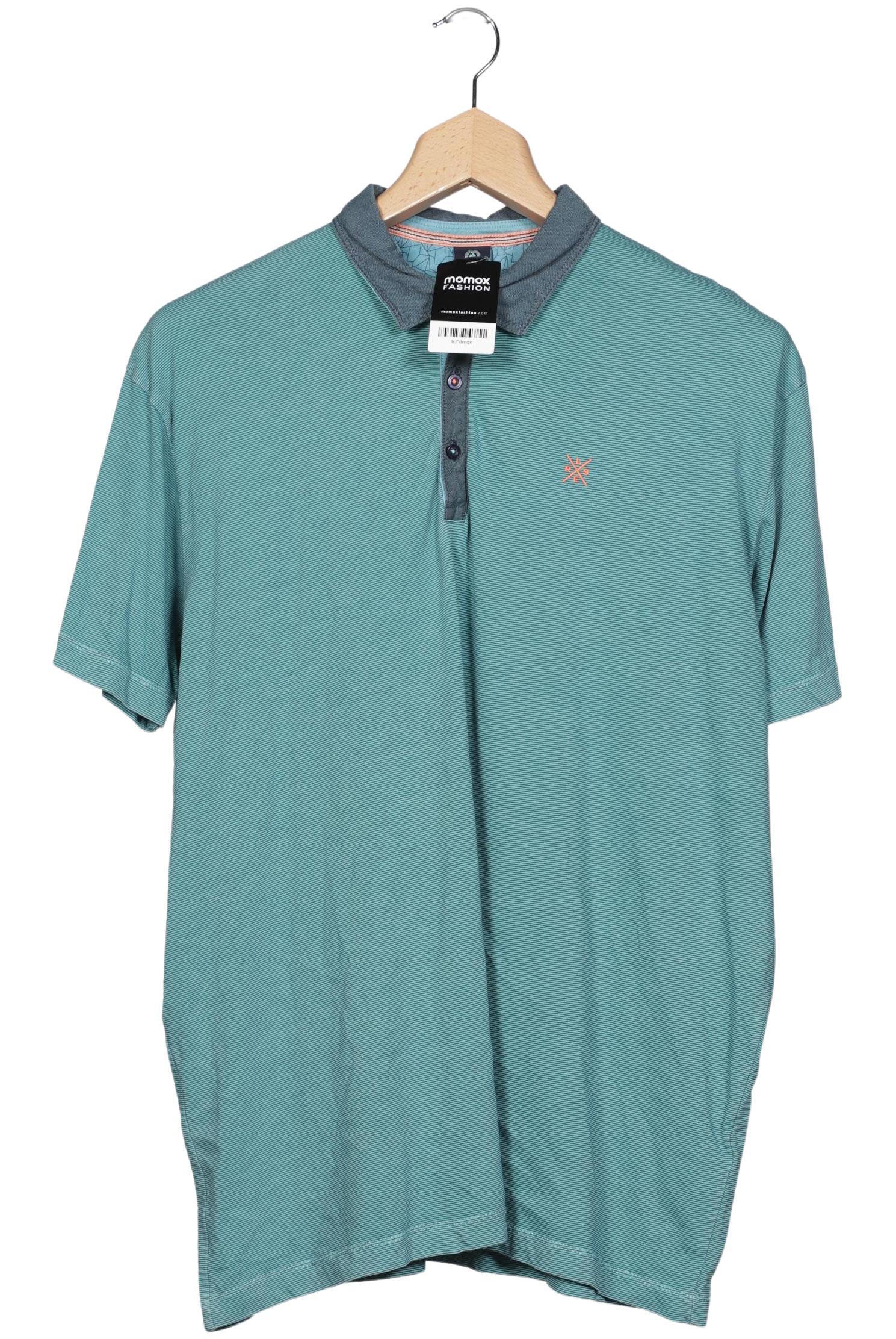 

Lerros Herren Poloshirt, türkis, Gr. 58