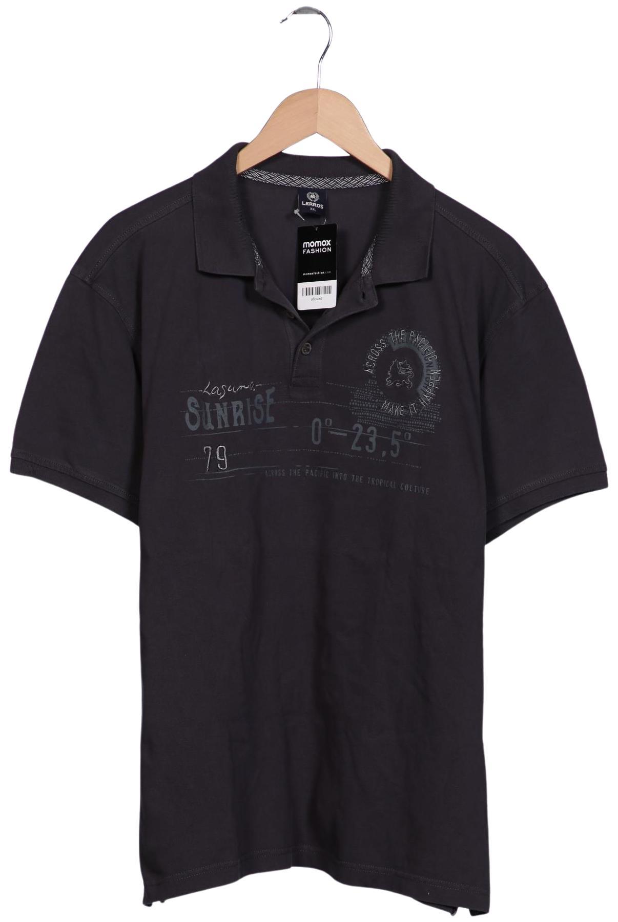 

Lerros Herren Poloshirt, grau, Gr. 56
