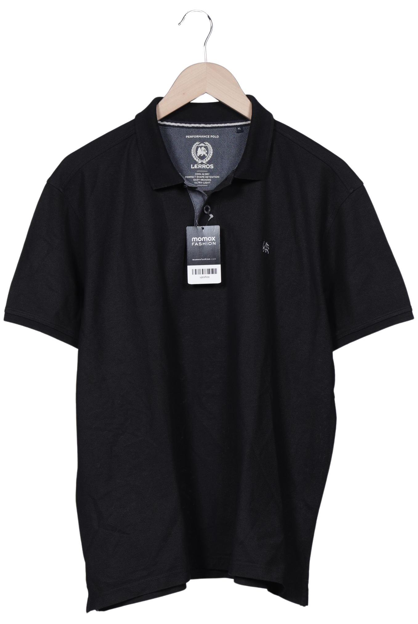 

Lerros Herren Poloshirt, schwarz, Gr. 54